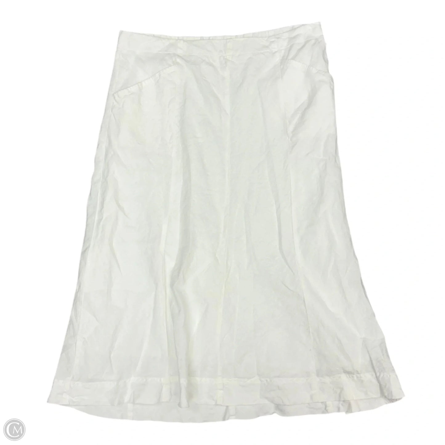 Skirt Maxi By J. Jill In Ivory, Size: Mp
