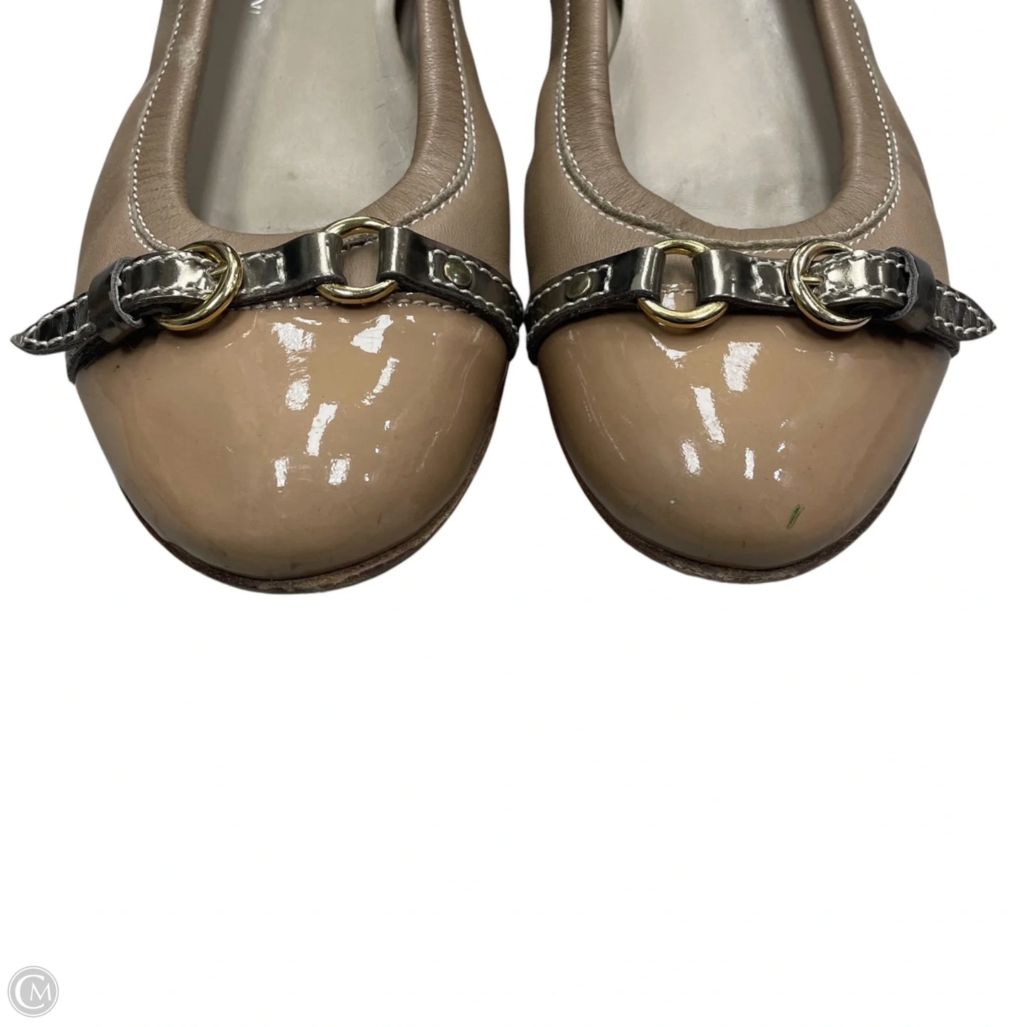 Shoes Flats By Agl In Brown, Size: 8