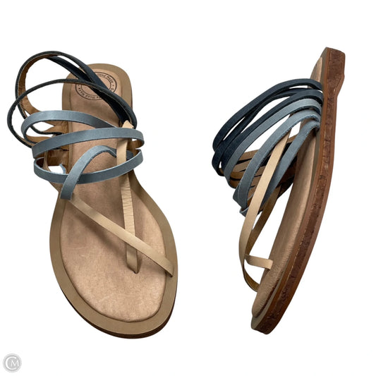Sandals Flats By Cmc In Brown, Size: 7.5