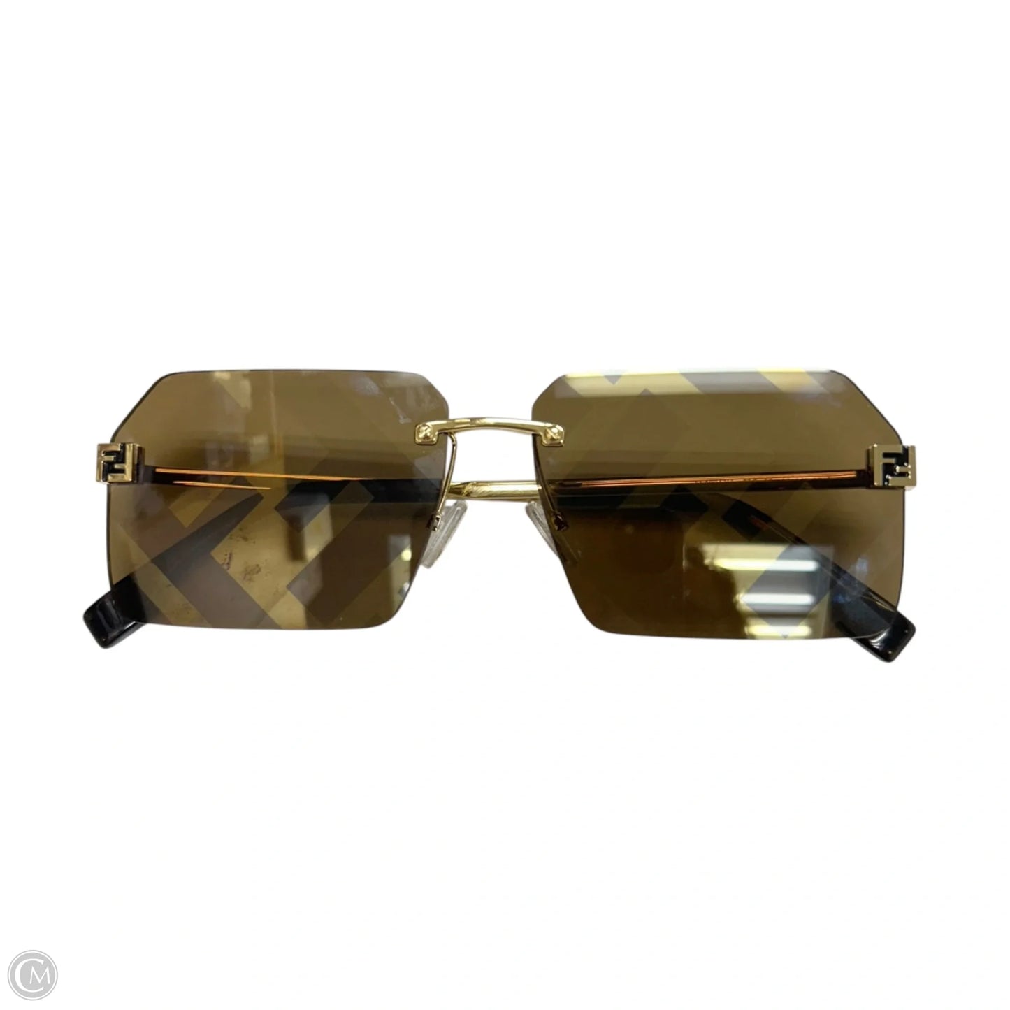 Sunglasses Luxury Designer By Fendi