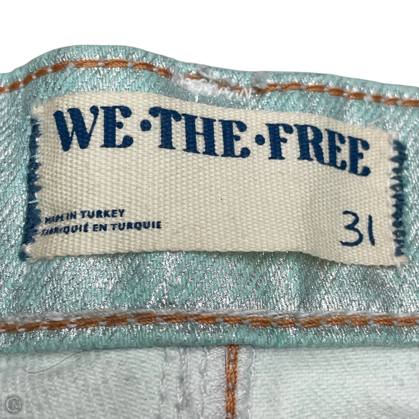 Jeans Skinny By We The Free In Blue, Size: 12