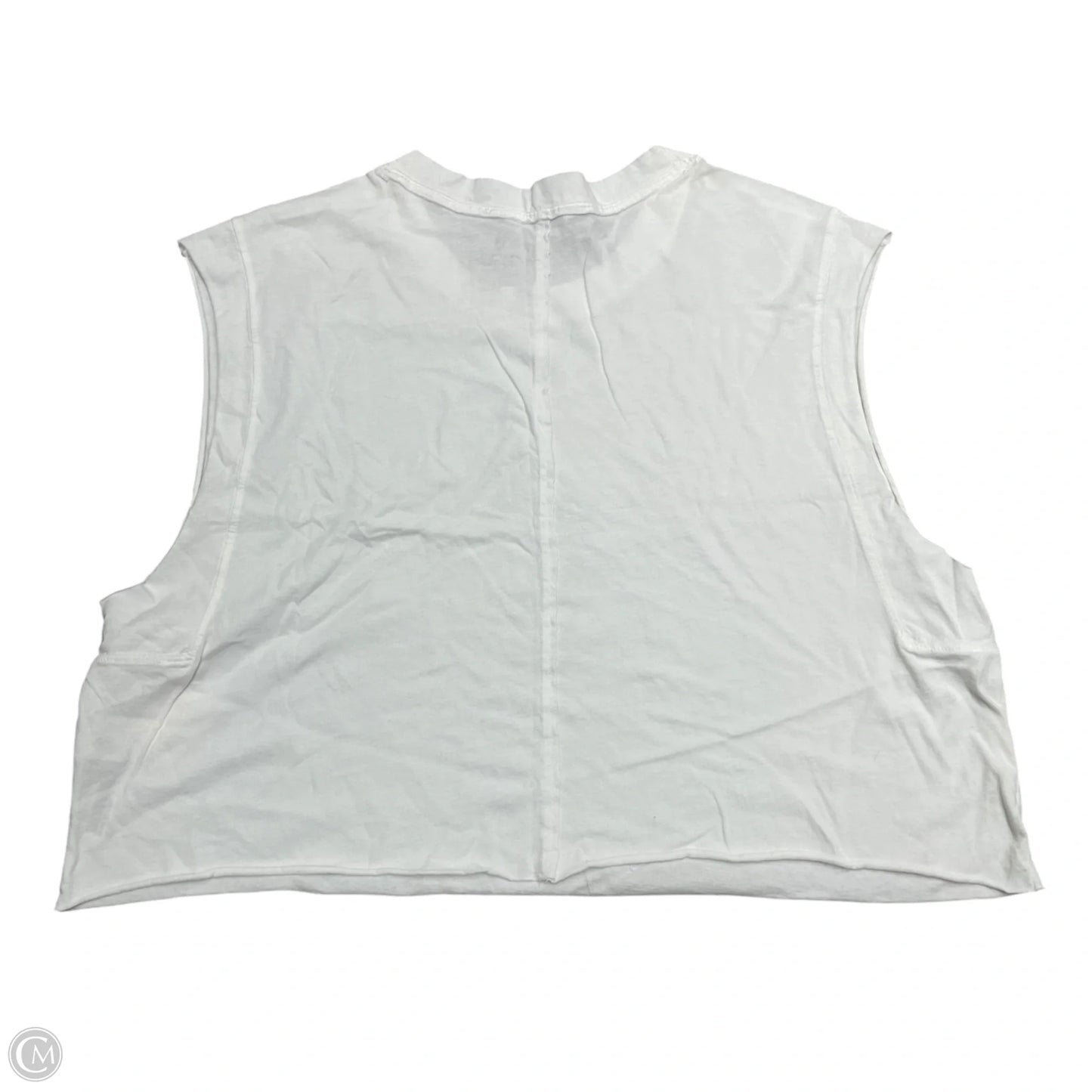 Top Sleeveless By Free People In White, Size: L