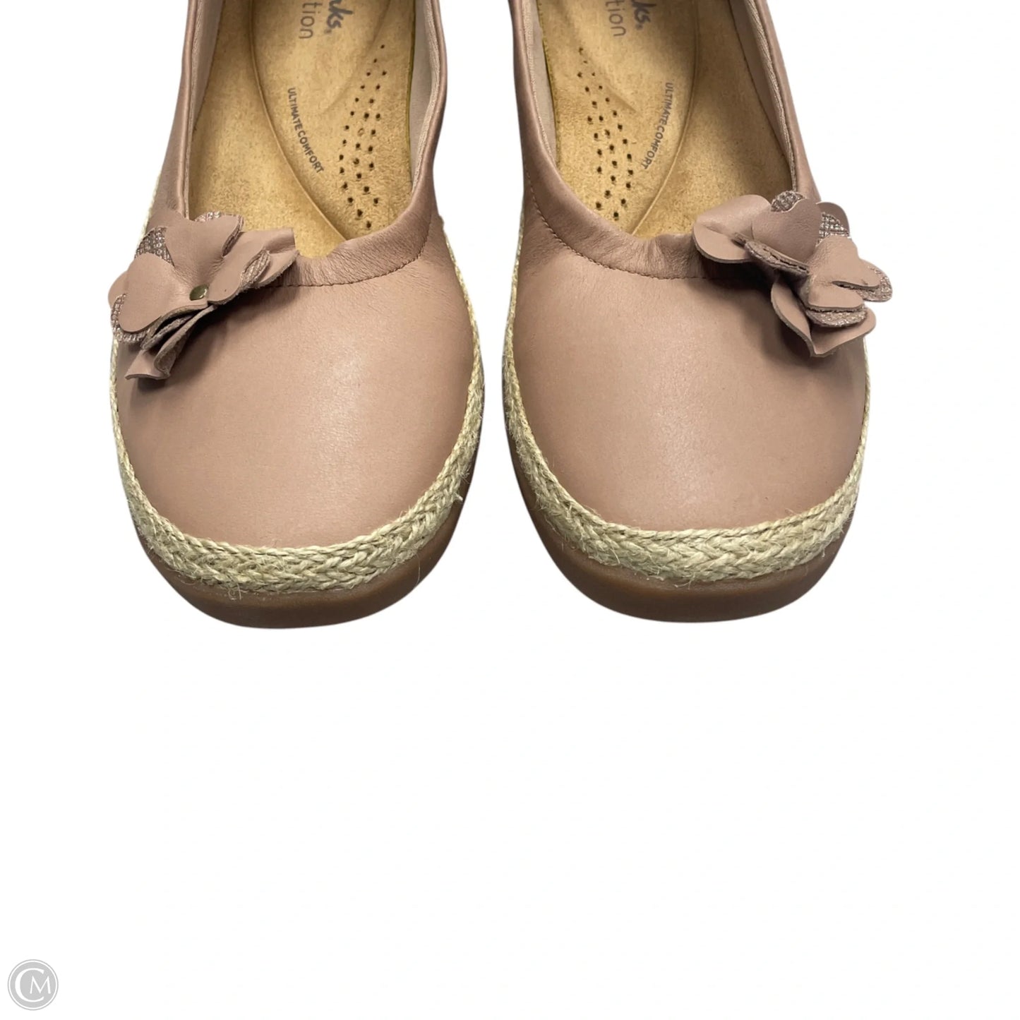 Shoes Flats By Clarks In Pink, Size: 9.5