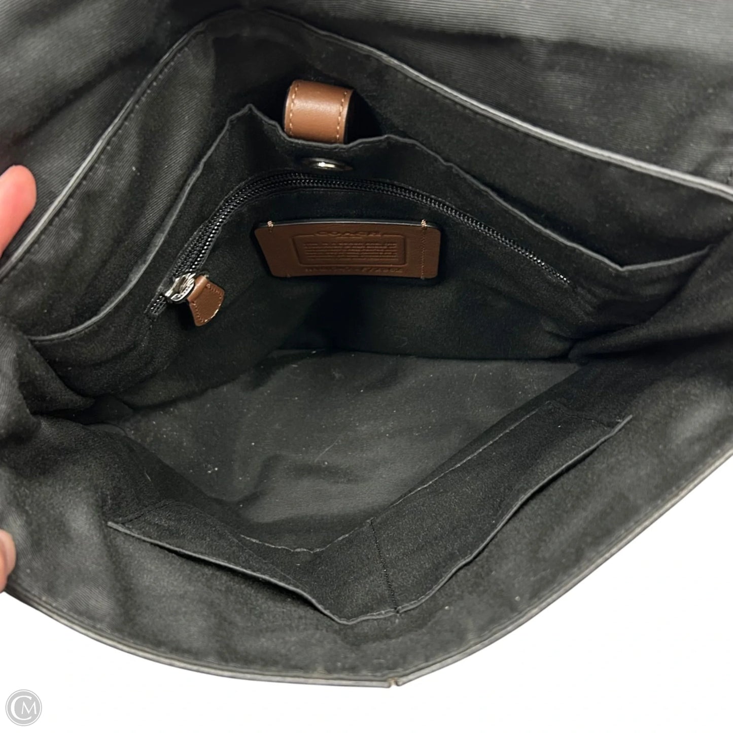 Crossbody Designer By Coach, Size: Medium