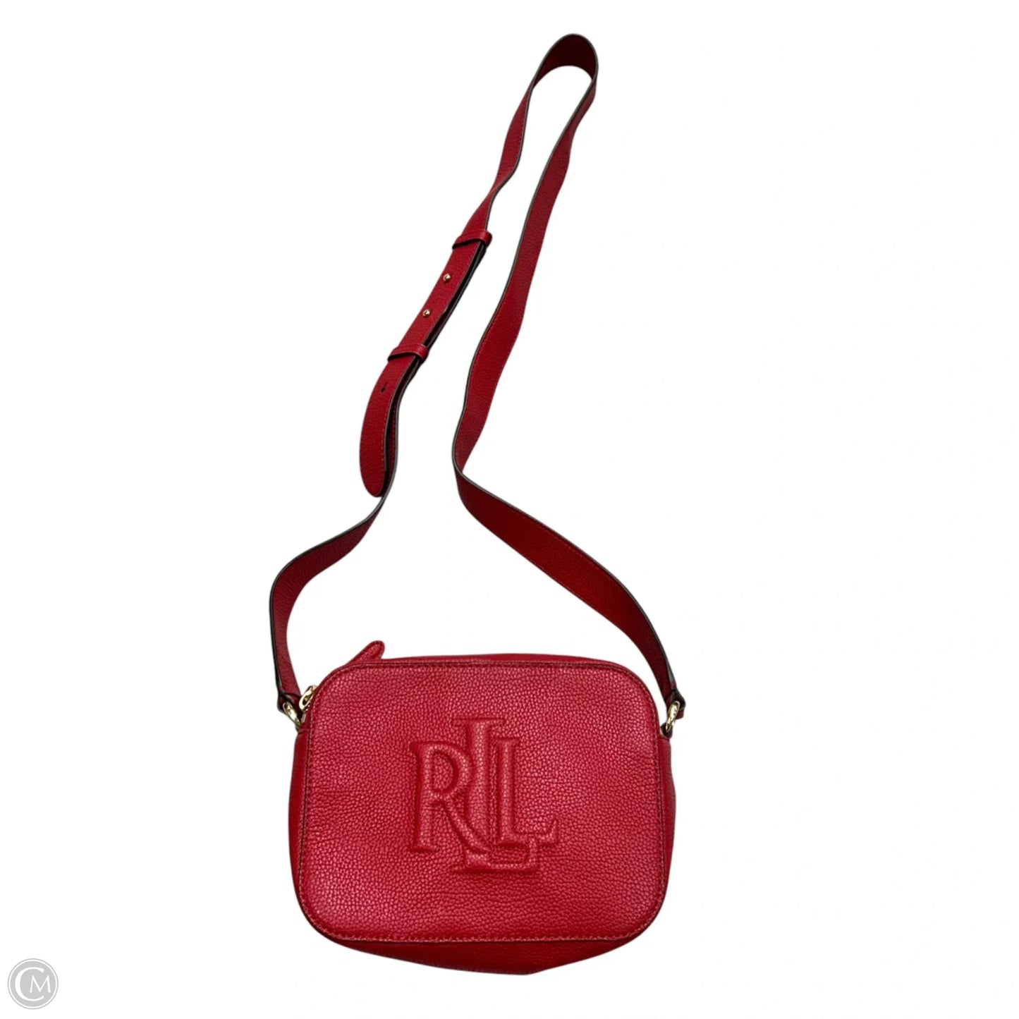 Crossbody Leather By Ralph Lauren, Size: Small