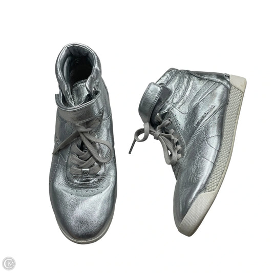 Shoes Sneakers By Michael By Michael Kors In Silver, Size: 8.5