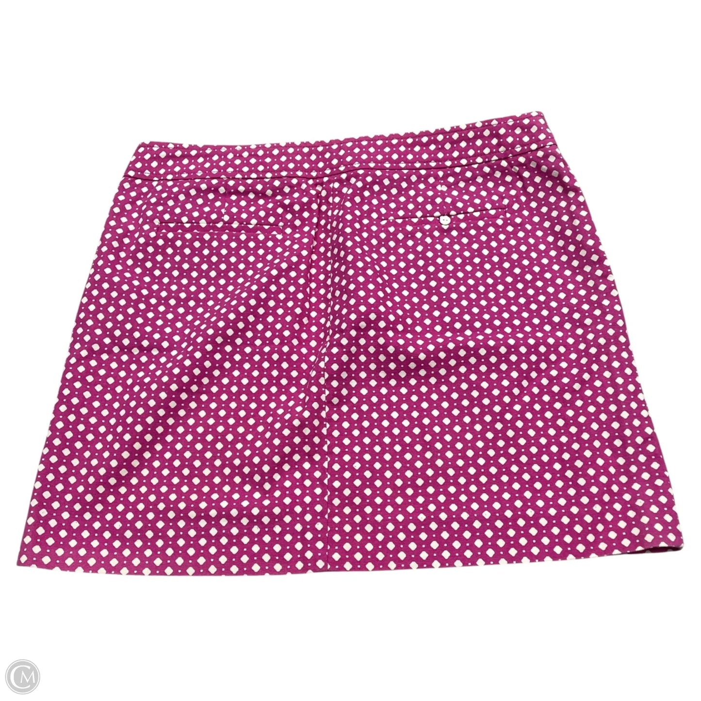 Skirt Mini & Short By J. Crew In Purple & White, Size: 8