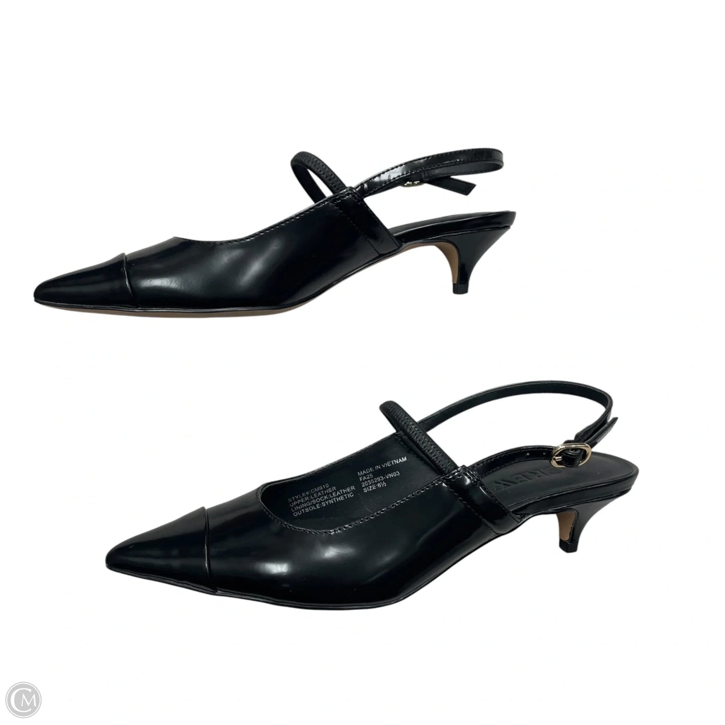 Shoes Heels Kitten By J. Crew In Black, Size: 6.5