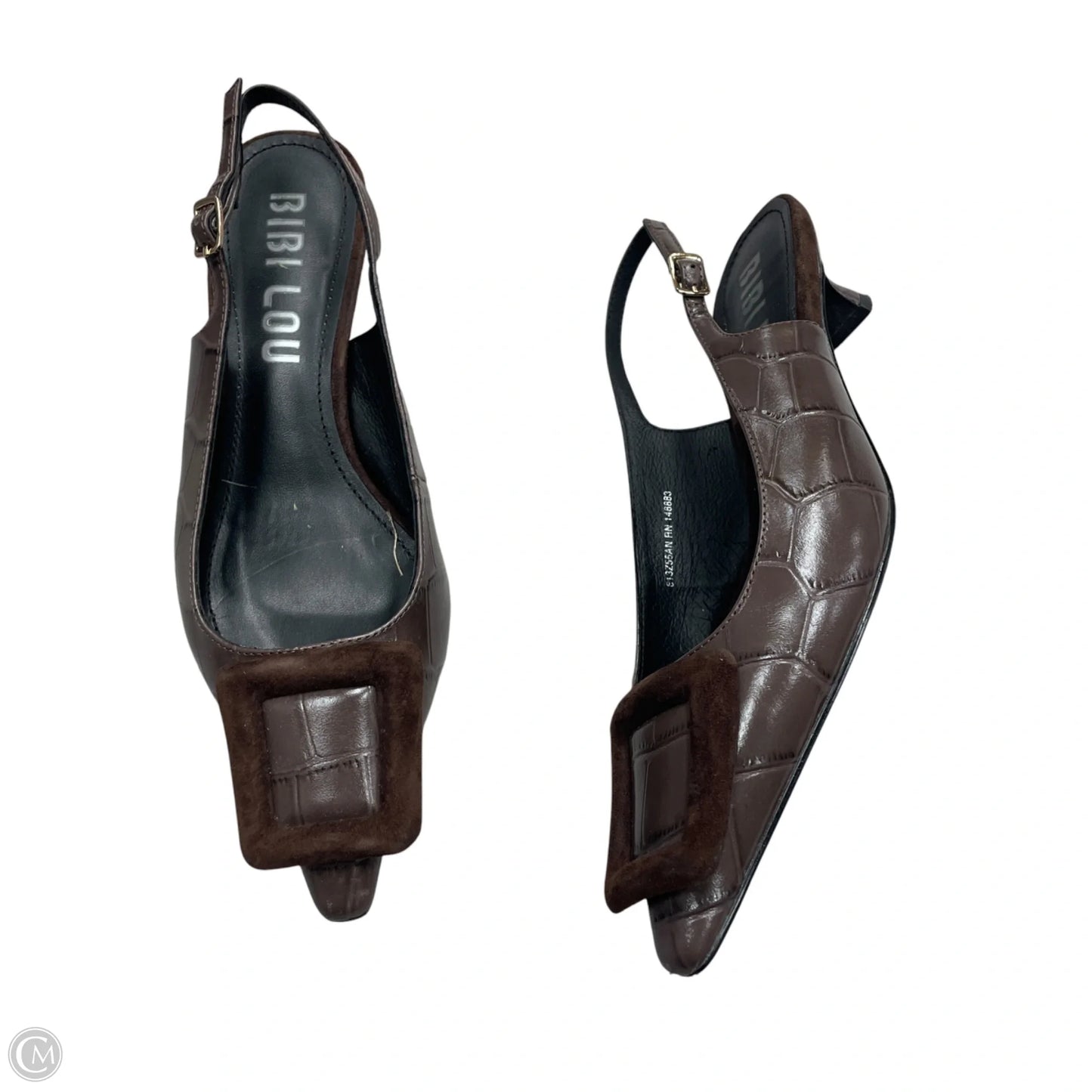 Shoes Heels Kitten By Bibi Lou In Brown, Size: 6.5