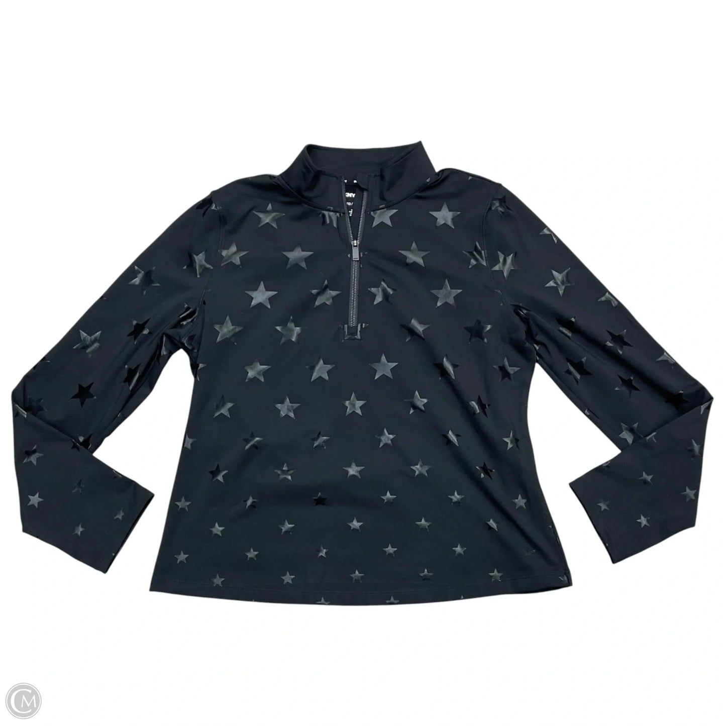Athletic Jacket By Dkny In Black, Size: Xl