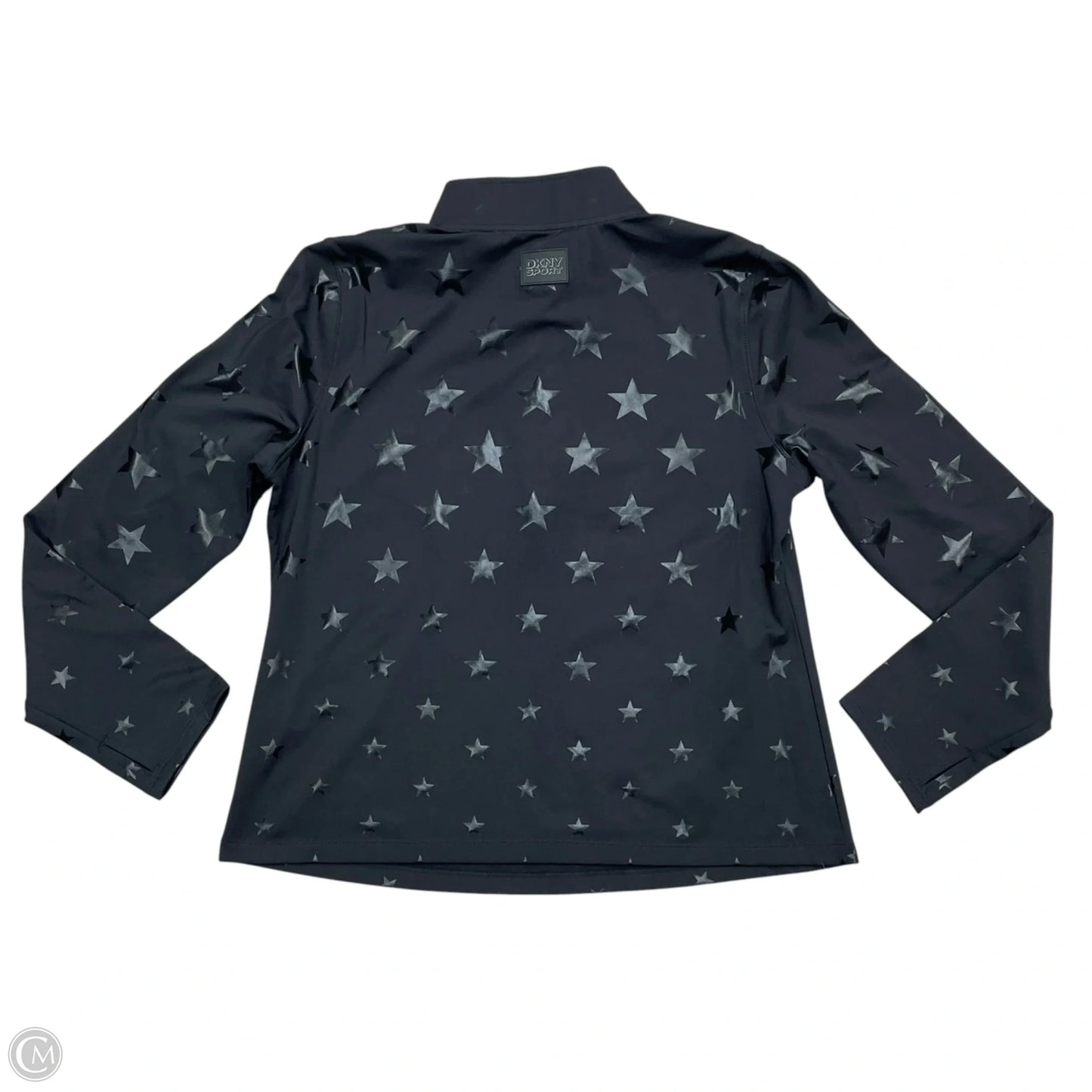 Athletic Jacket By Dkny In Black, Size: Xl