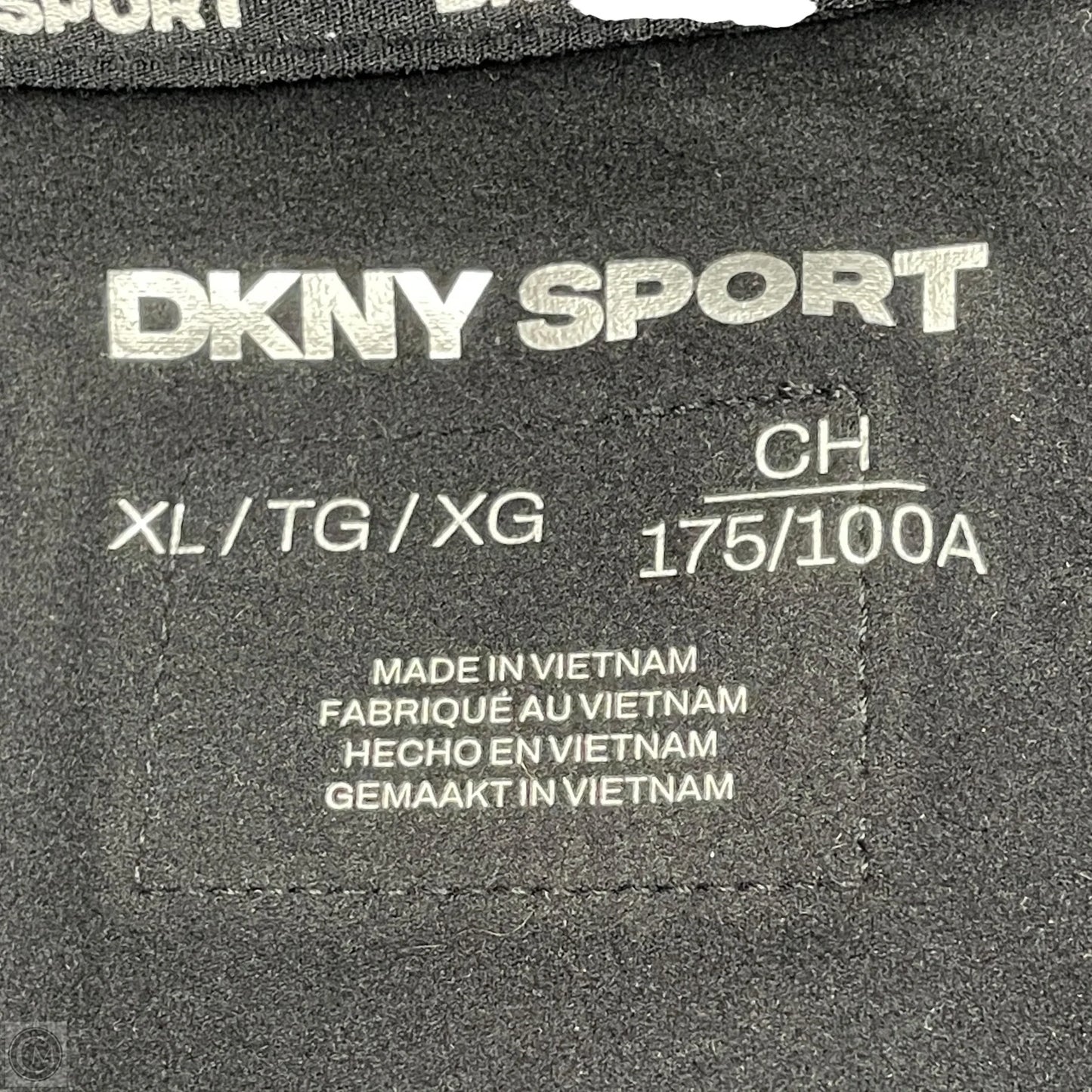 Athletic Jacket By Dkny In Black, Size: Xl