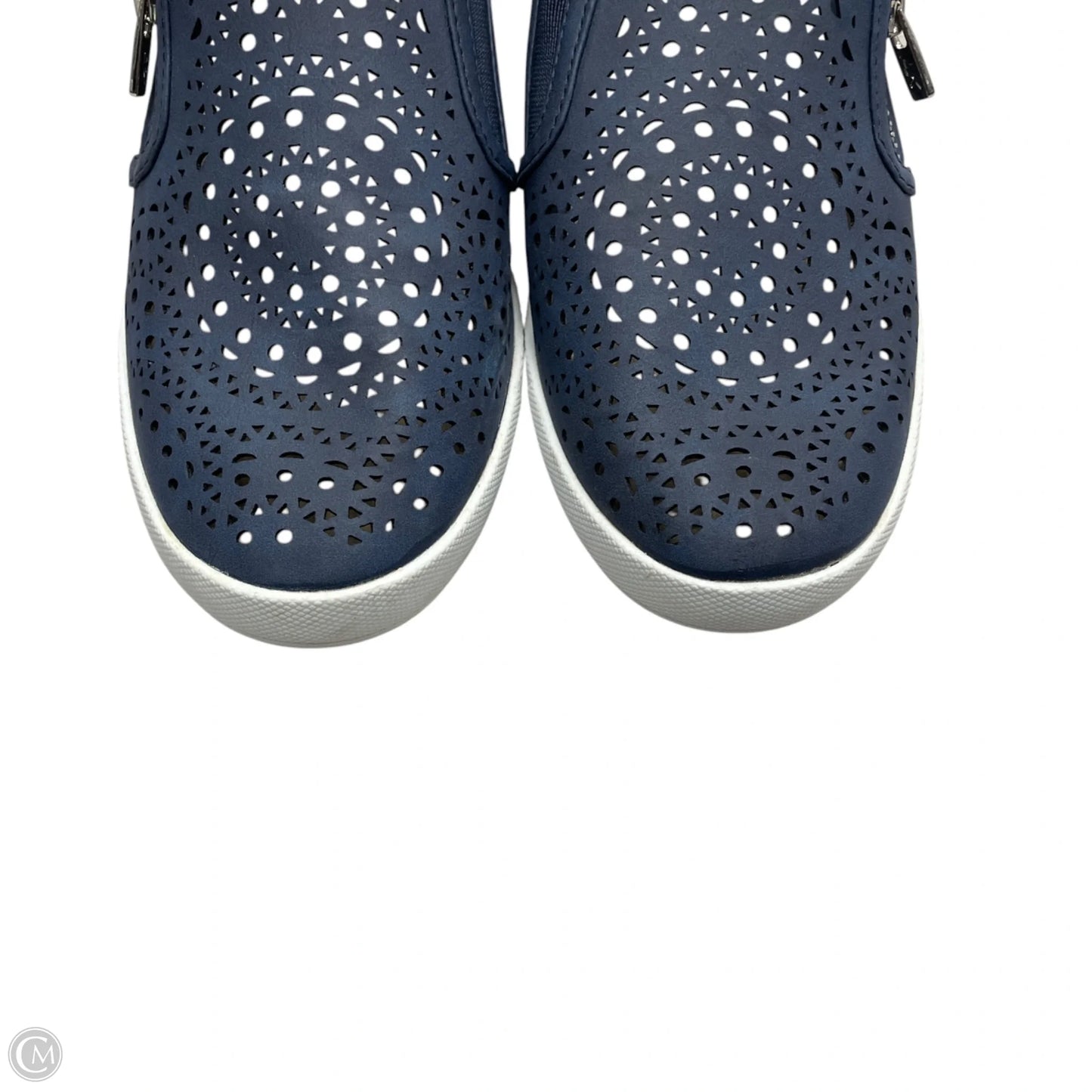 Shoes Flats By Anne Klein In Navy, Size: 10