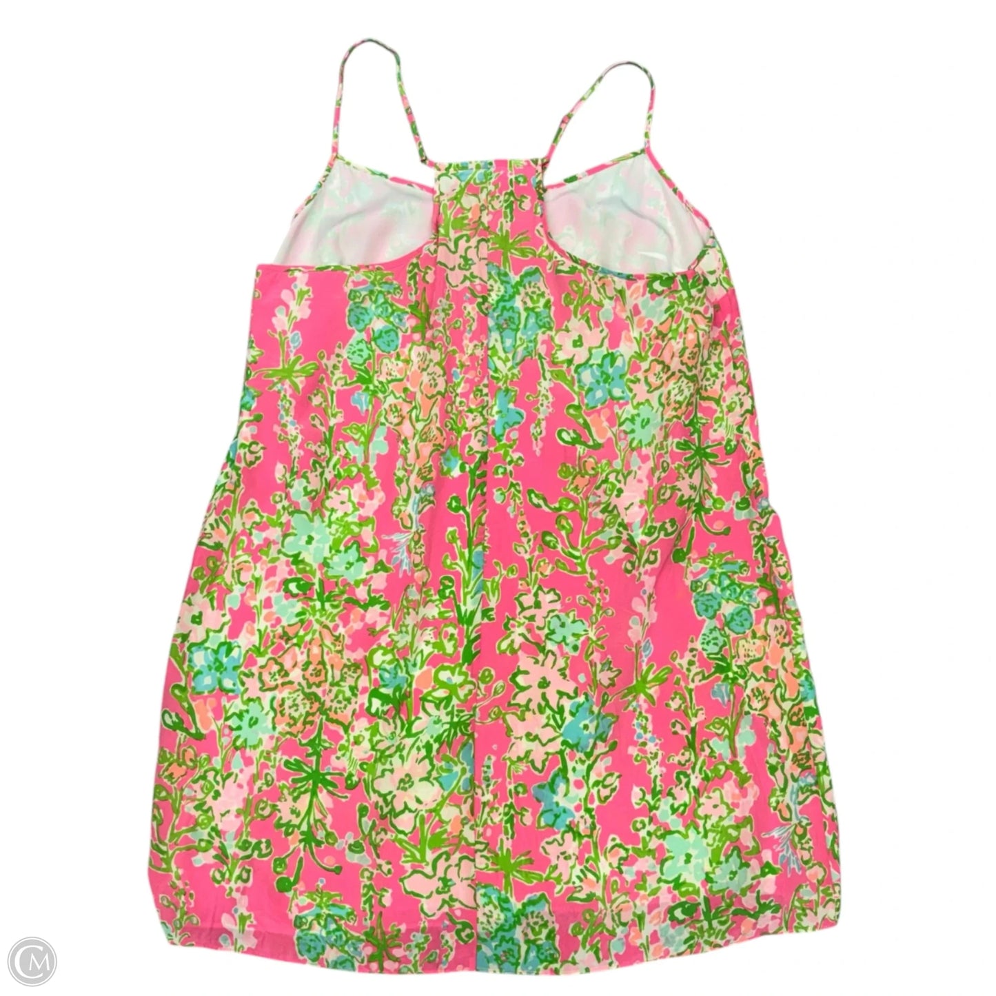 Dress Designer By Lilly Pulitzer In Green & Pink, Size: Xl