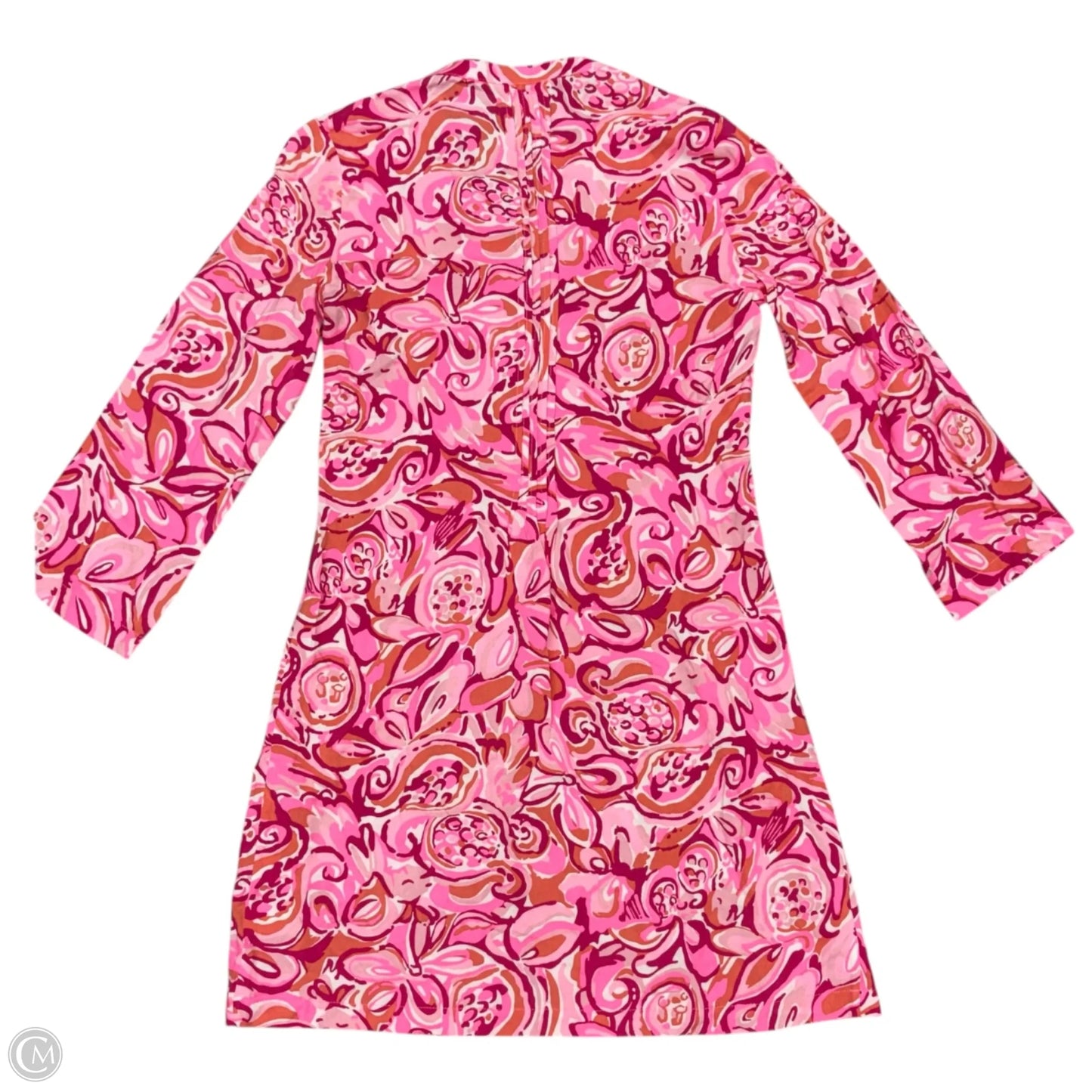Dress Designer By Lilly Pulitzer In Blue & Orange, Size: Xs