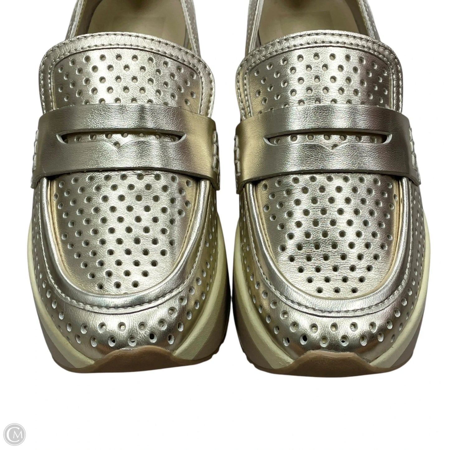 Shoes Heels Platform By Dolce Vita In Gold, Size: 7