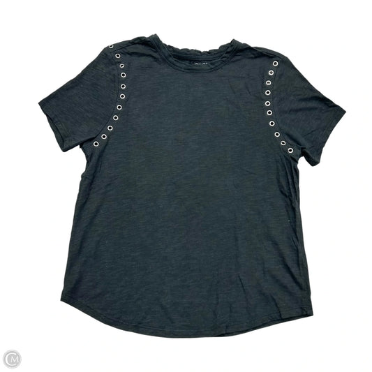Top Short Sleeve By Pilcro In Black, Size: S