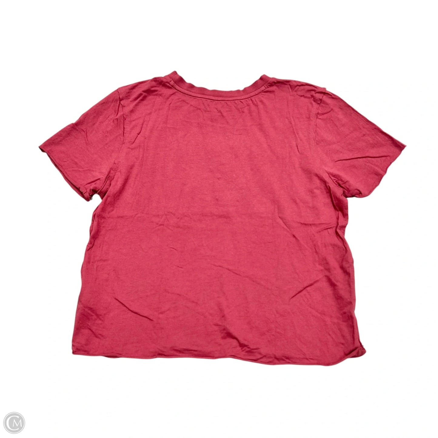 Top Short Sleeve By Maeve In Pink, Size: S