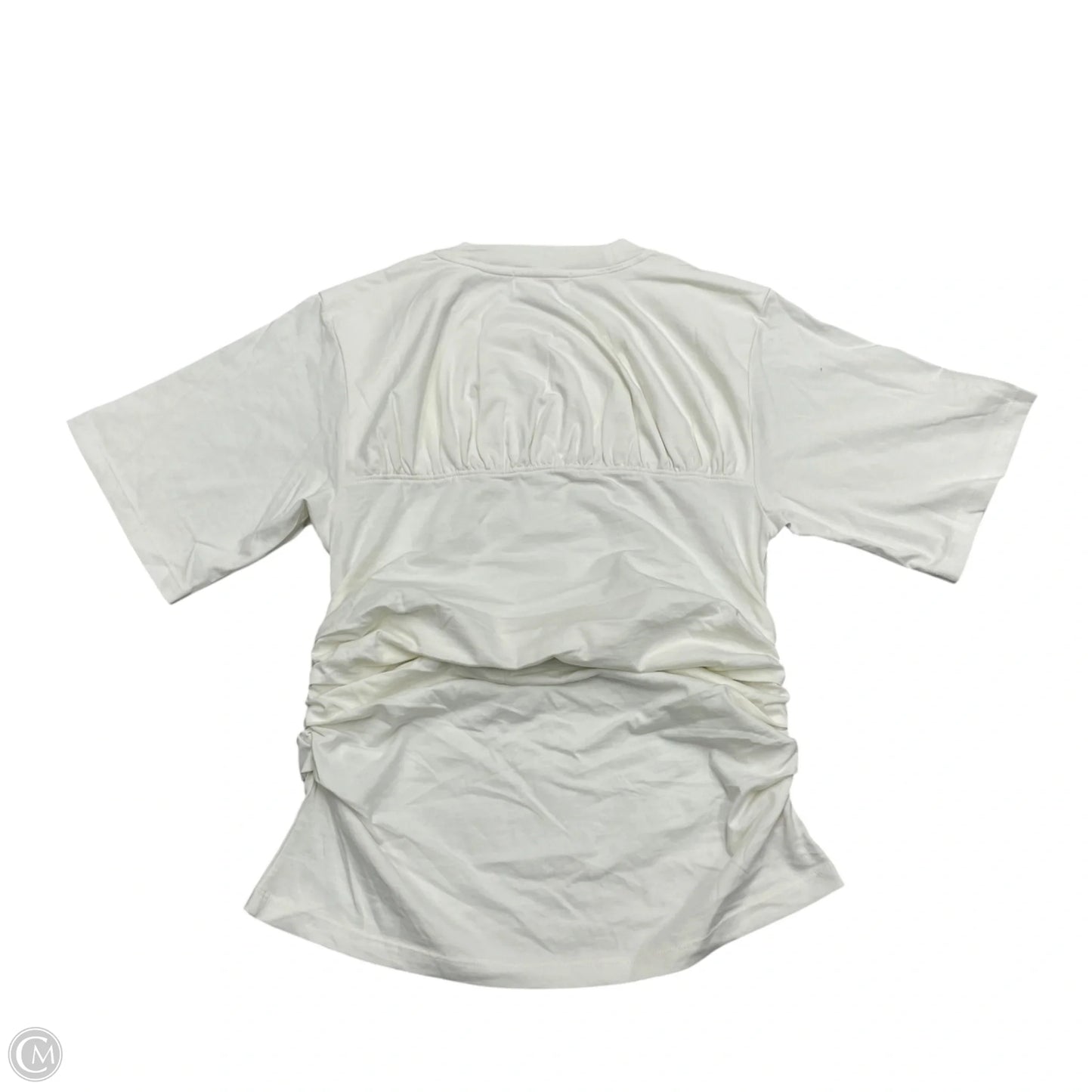 Top Short Sleeve By Nation In White, Size: M