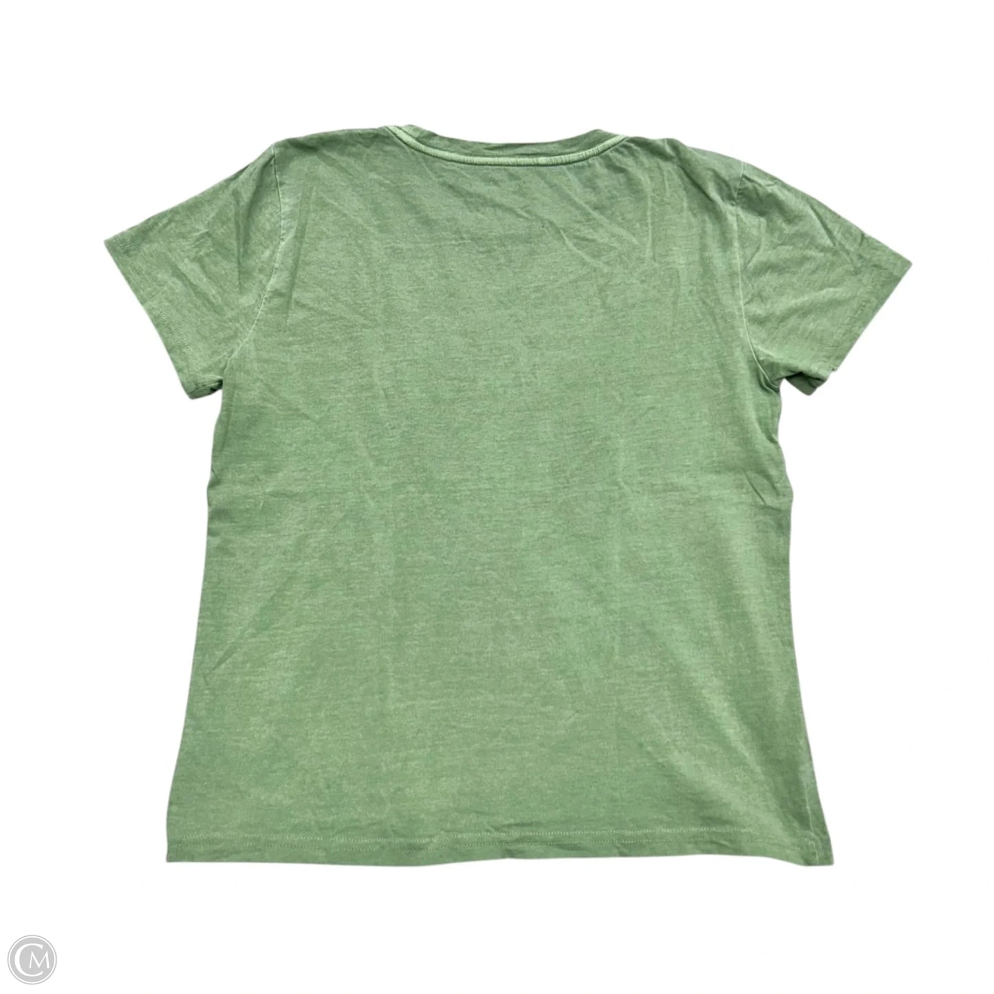 Top Short Sleeve By Lucky Brand In Green, Size: S