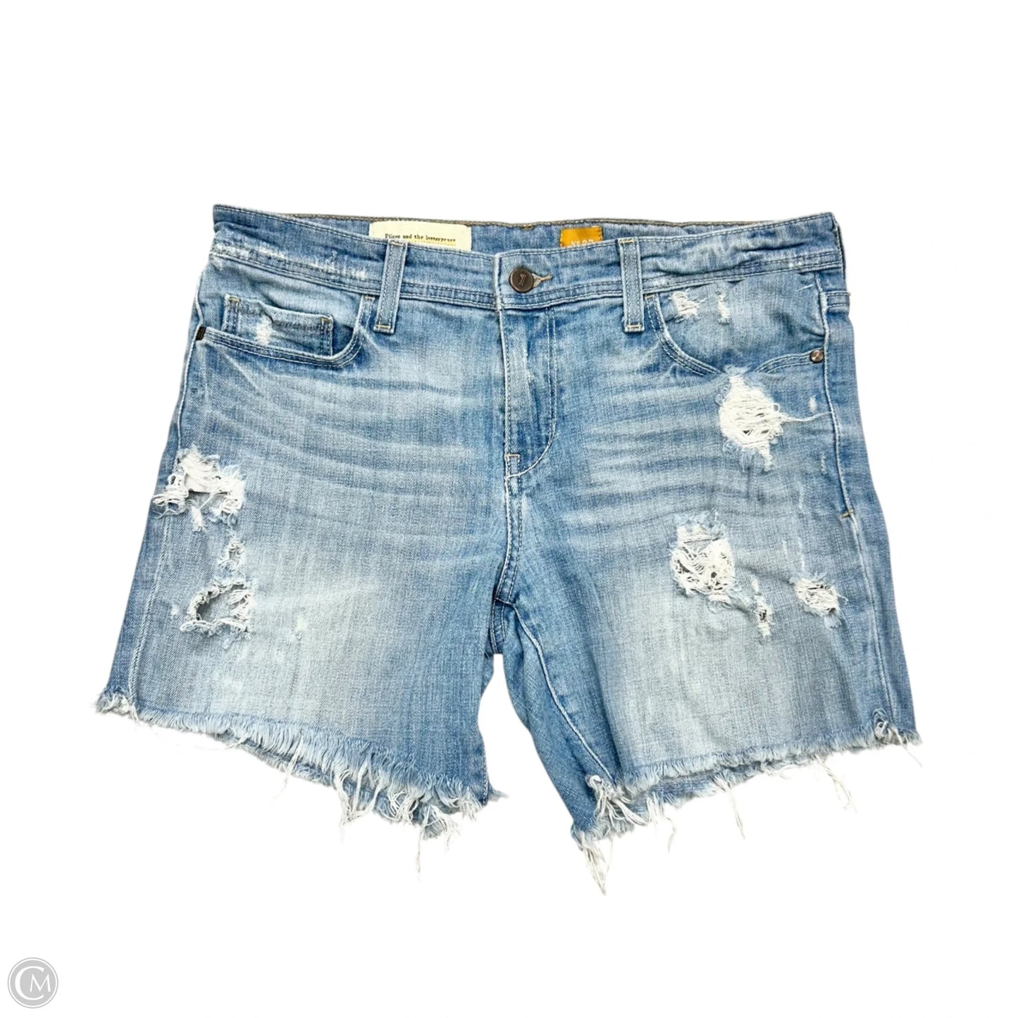 Shorts By Pilcro In Blue Denim, Size: 4