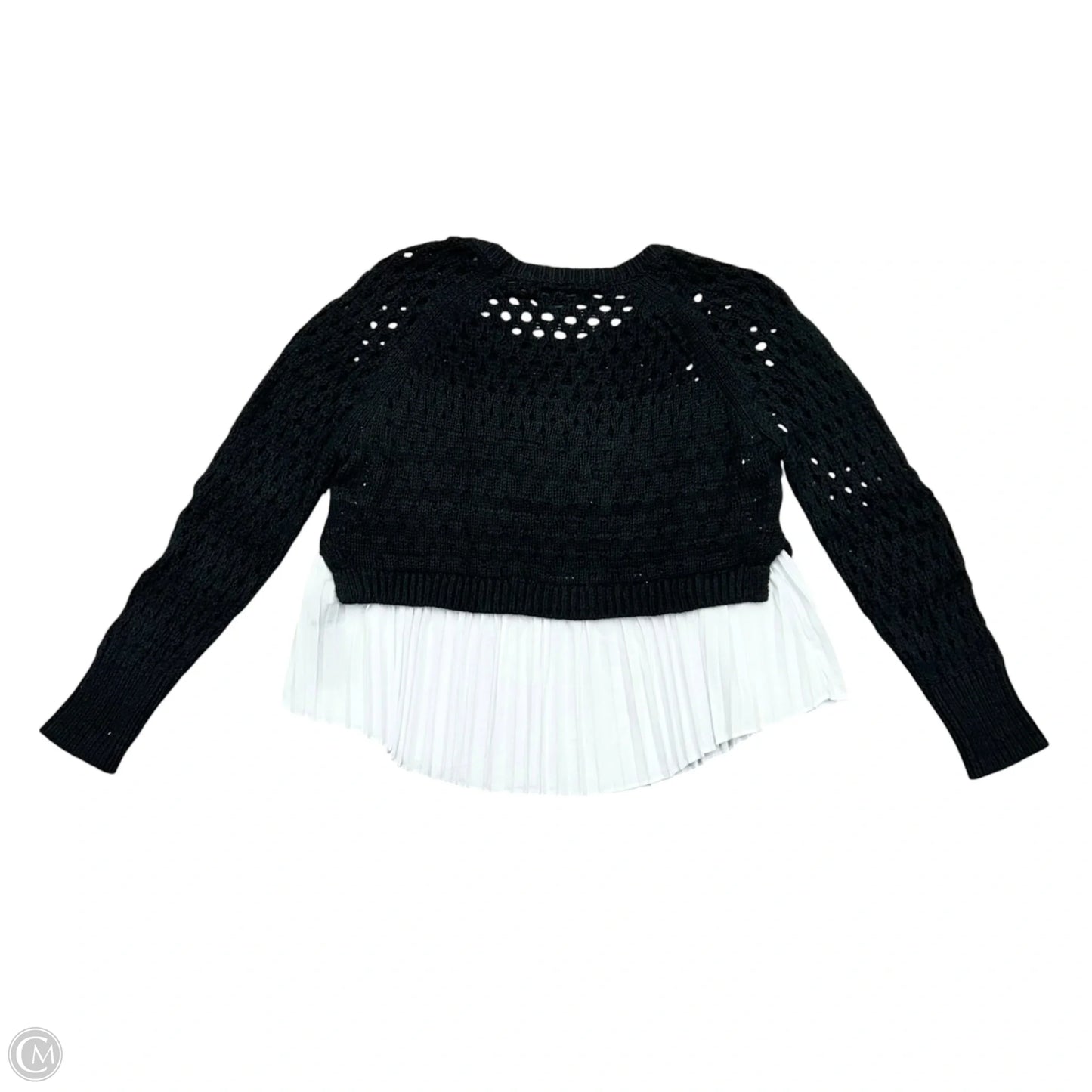 Top Long Sleeve By Maeve In Black, Size: S