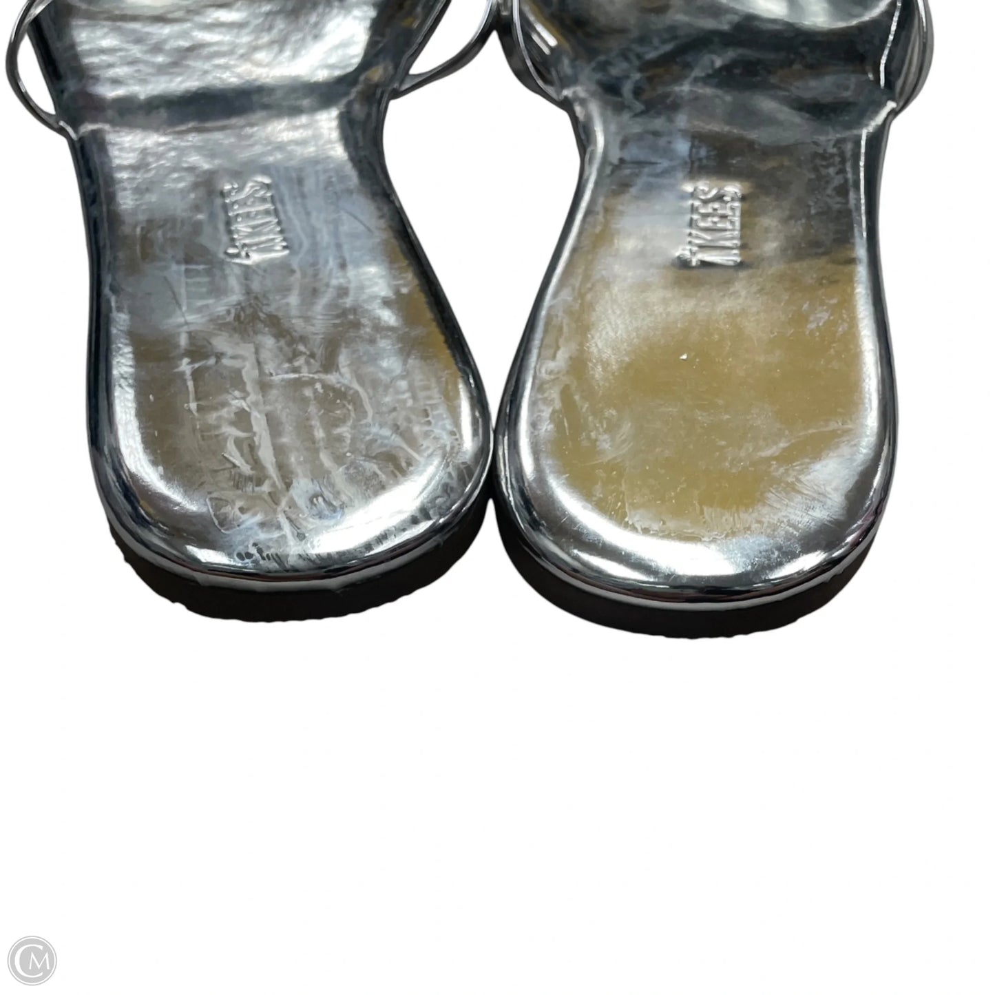 Sandals Flats By Tieks In Silver, Size: 10