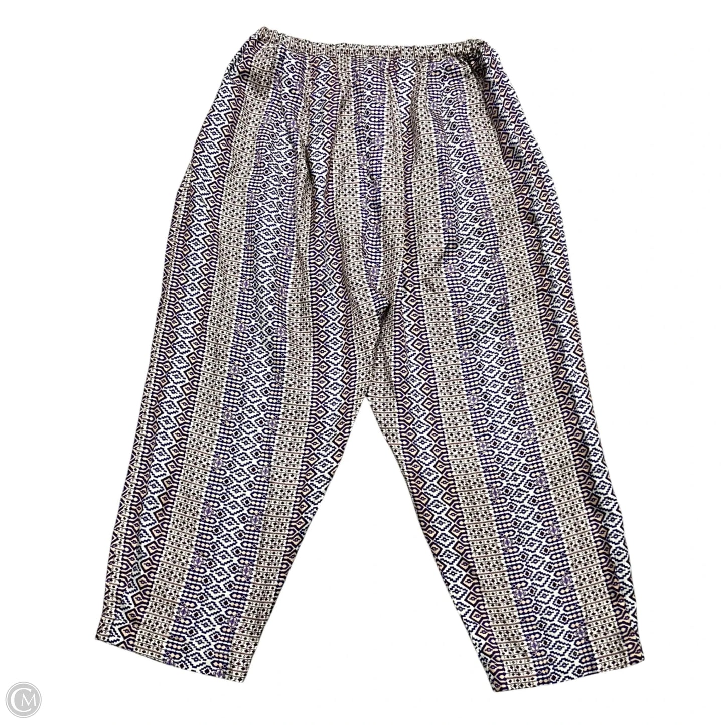 Pants Wide Leg By Forte Forte In Purple & Tan, Size: S