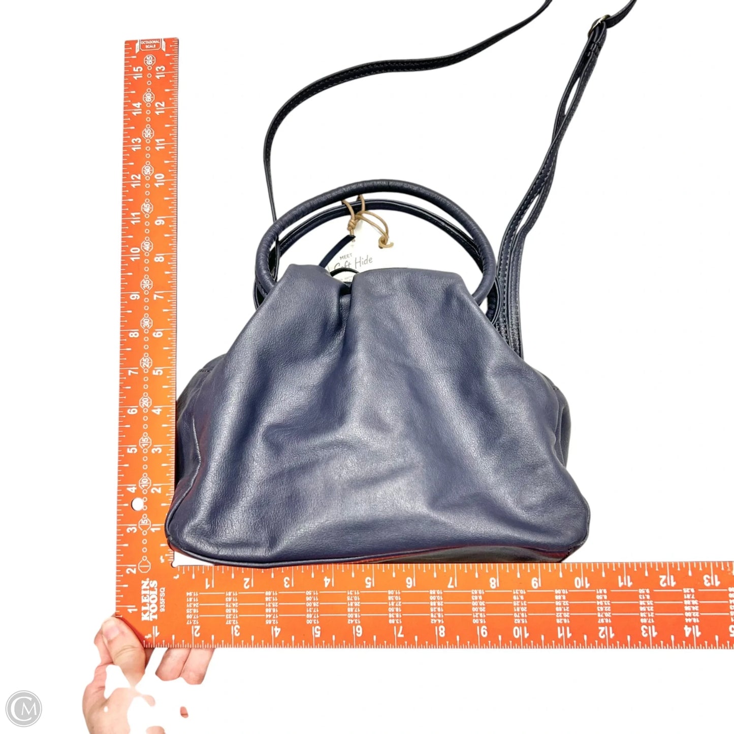 Handbag Leather By Hobo Intl, Size: Small