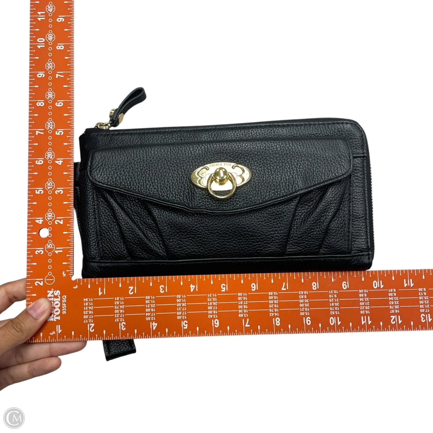 Wristlet Leather By Emma Fox, Size: Medium