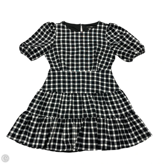 Dress Party Short By Aqua In Black & White, Size: L