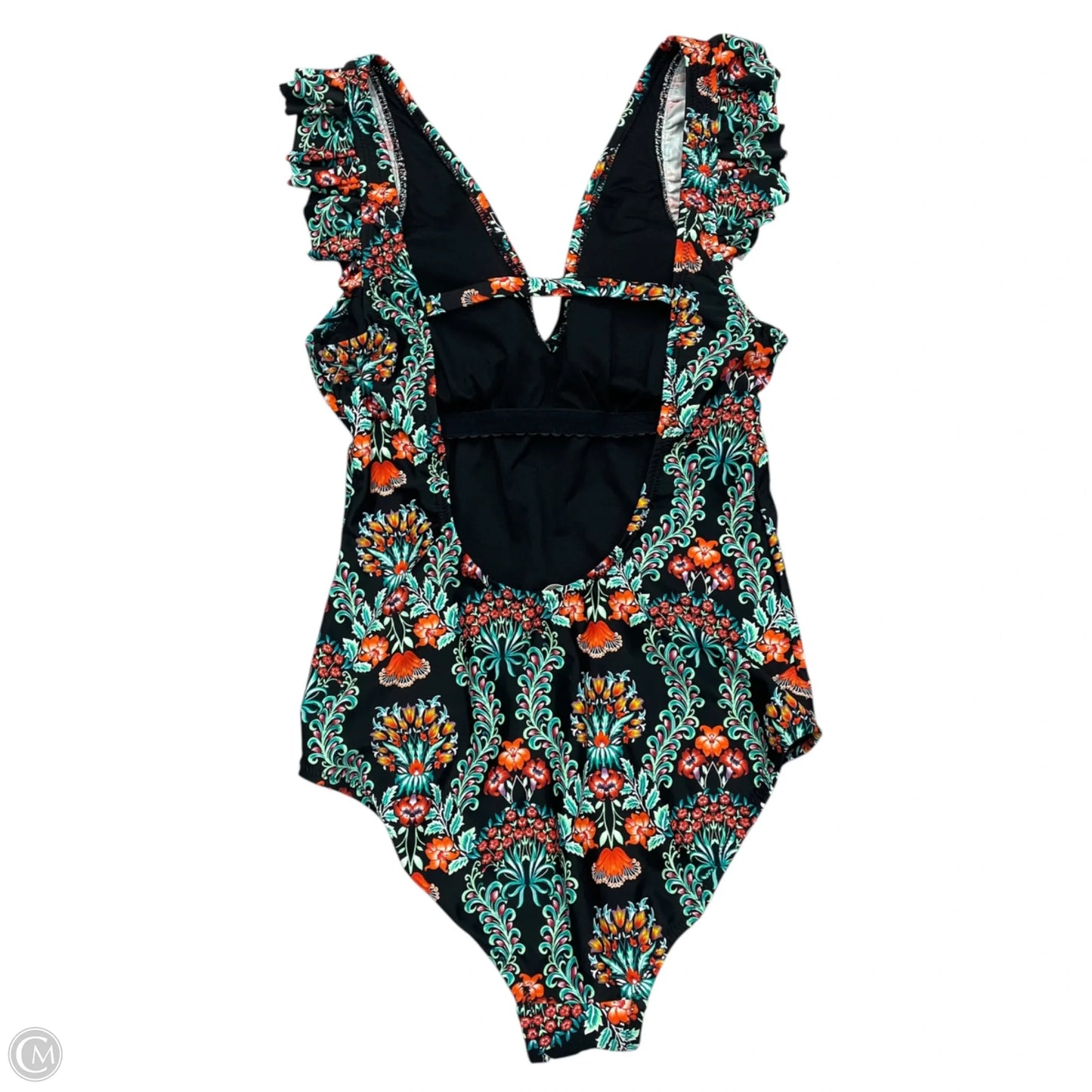 Swimsuit By Jessica Simpson In Black & Green, Size: M