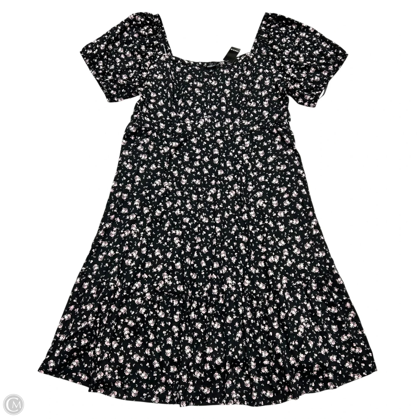 Dress Casual Maxi By Torrid In Black & Pink, Size: 4x