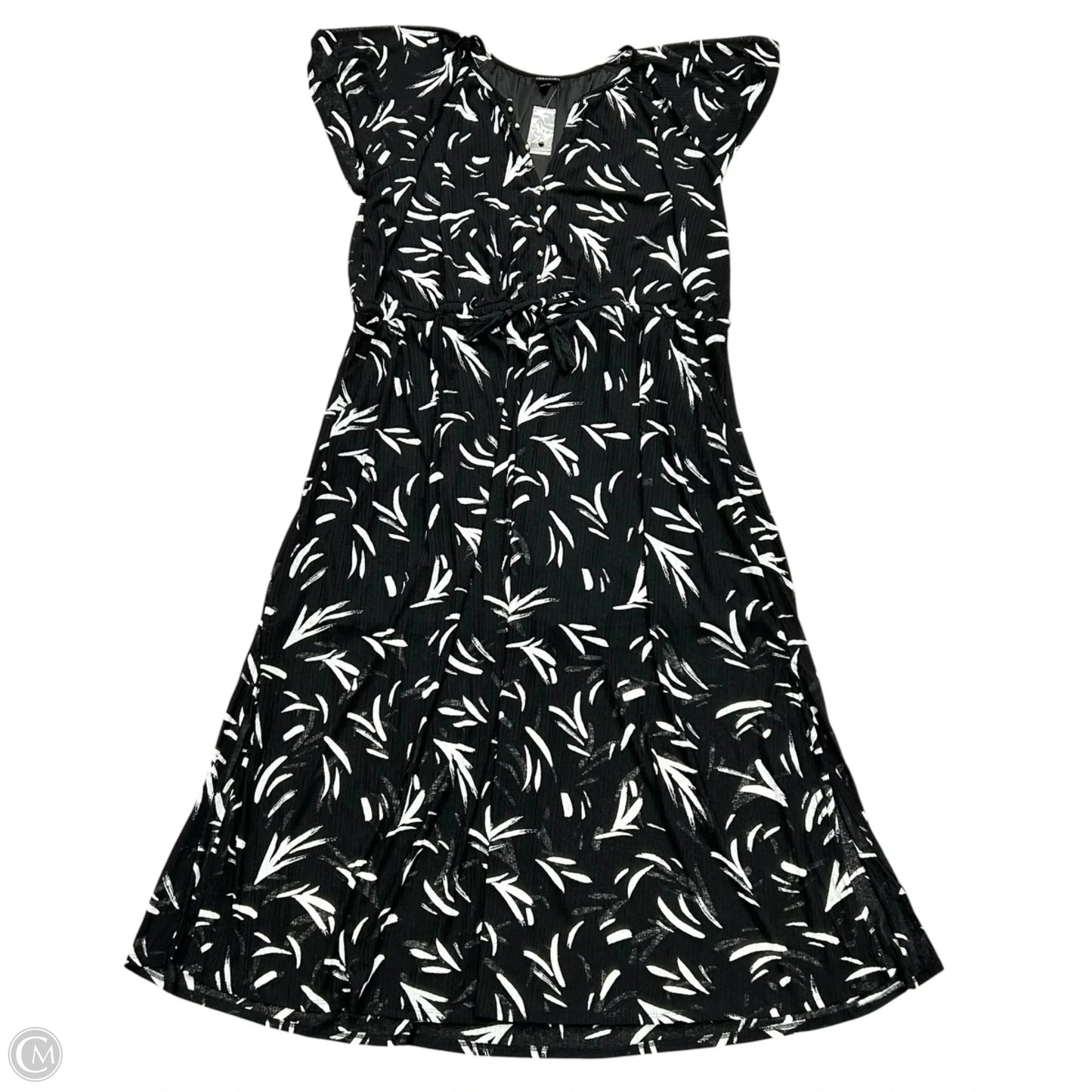 Dress Casual Maxi By Torrid In Black & White, Size: 4x