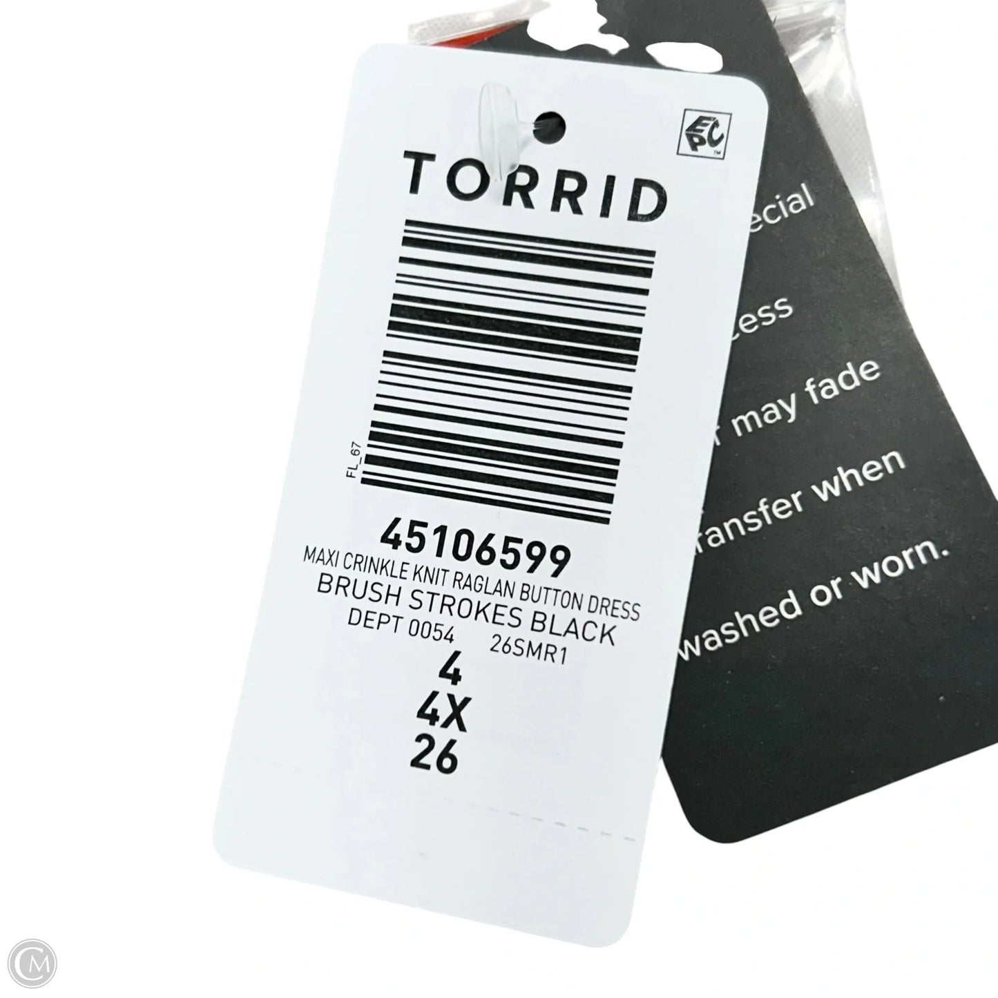 Dress Casual Maxi By Torrid In Black & White, Size: 4x