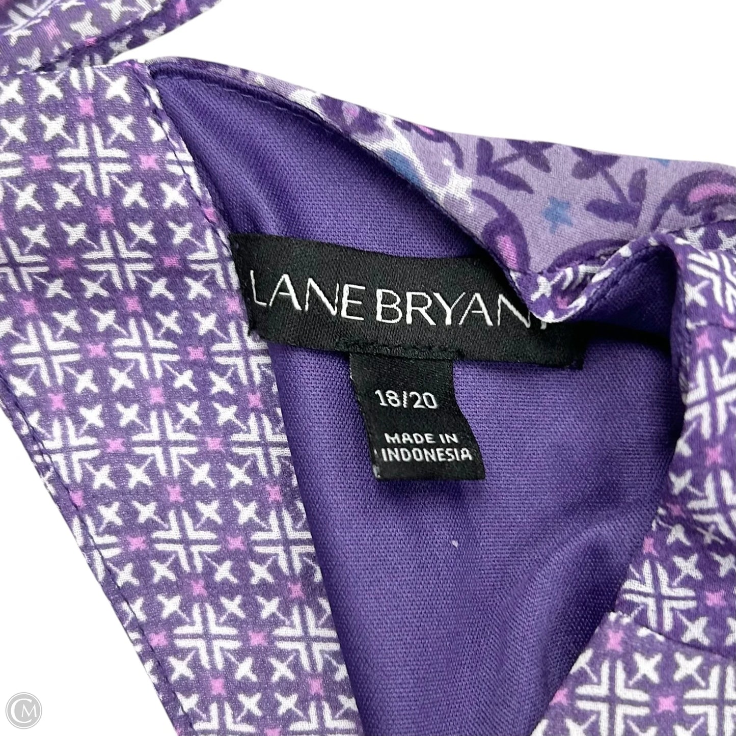 Dress Casual Maxi By Lane Bryant In Purple, Size: 2x