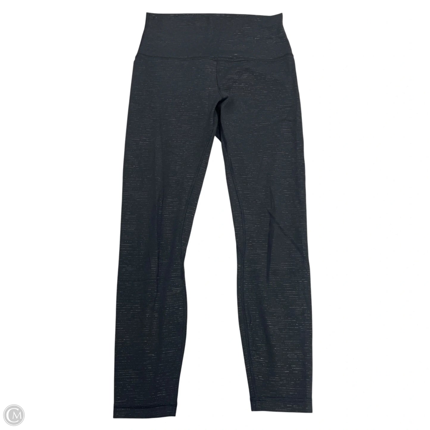 Athletic Leggings By Lululemon In Black & Grey, Size: S