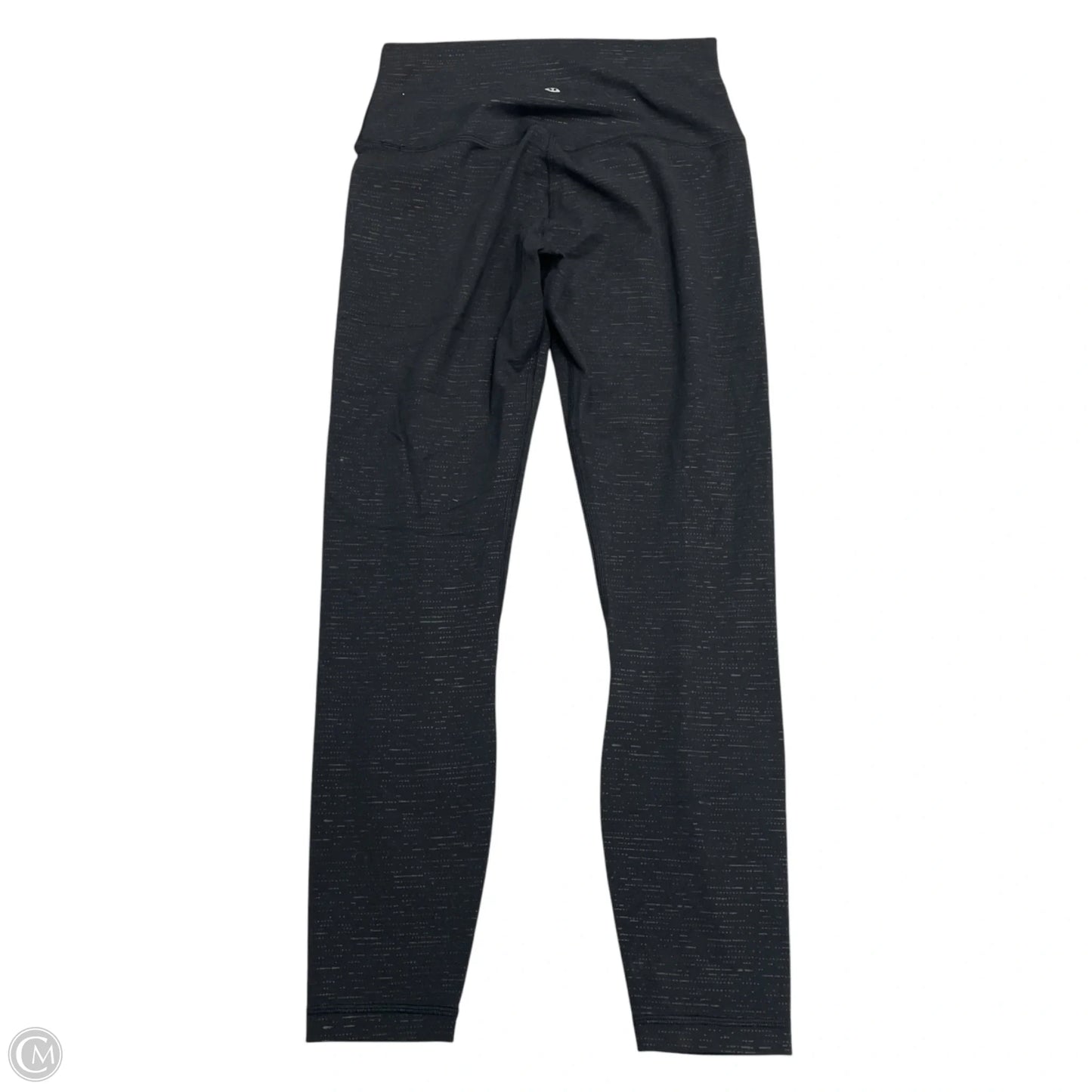 Athletic Leggings By Lululemon In Black & Grey, Size: S