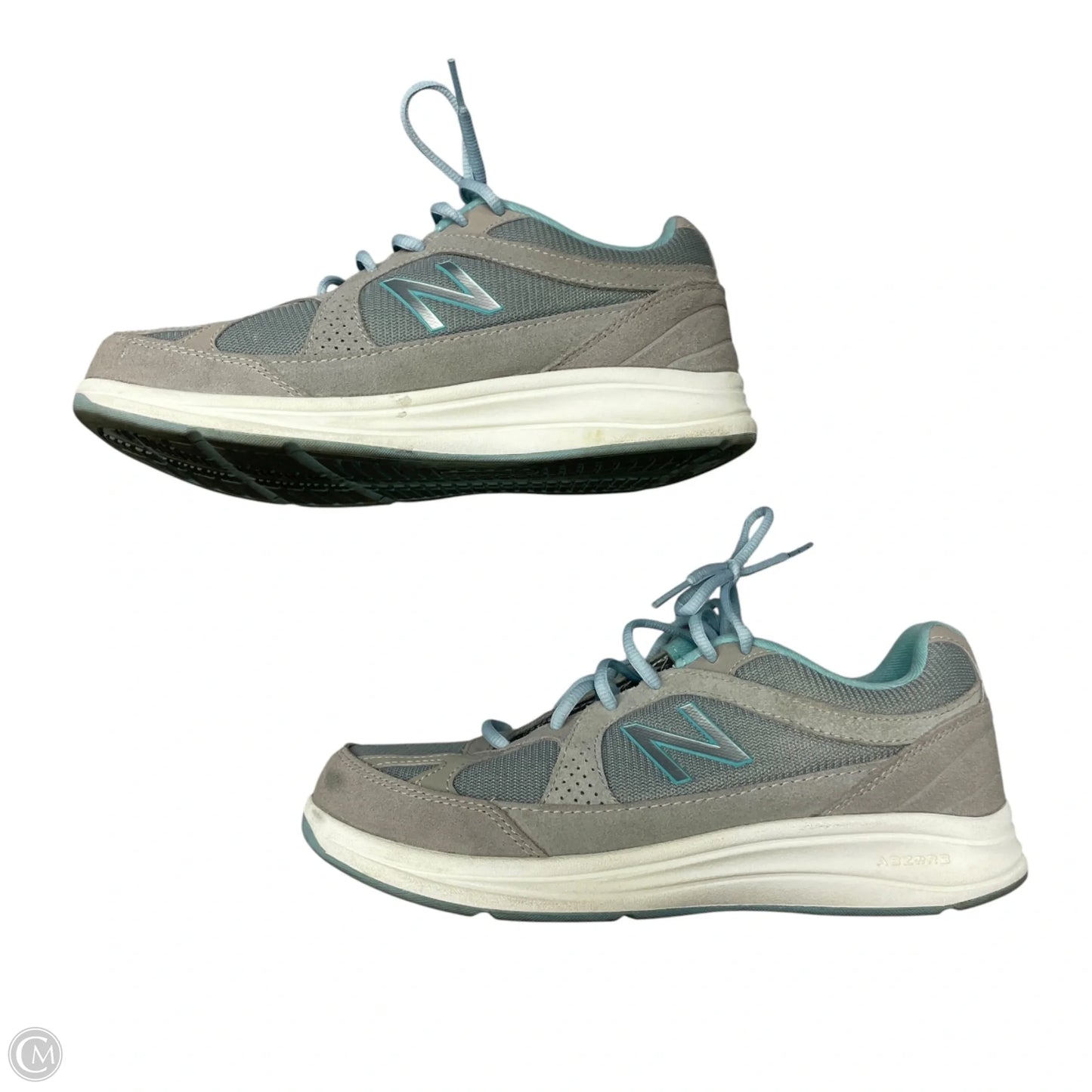 Shoes Athletic By New Balance In Blue & Grey, Size: 10