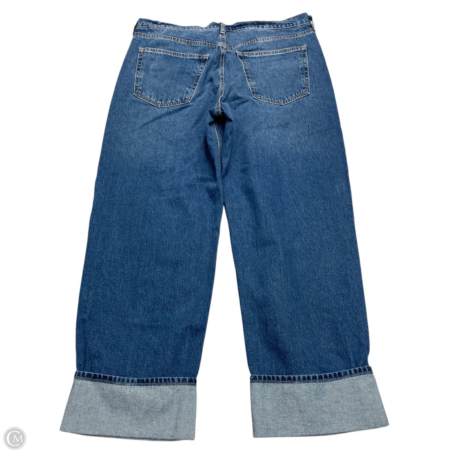 Jeans Wide Leg By Universal Thread In Blue Denim, Size: 14