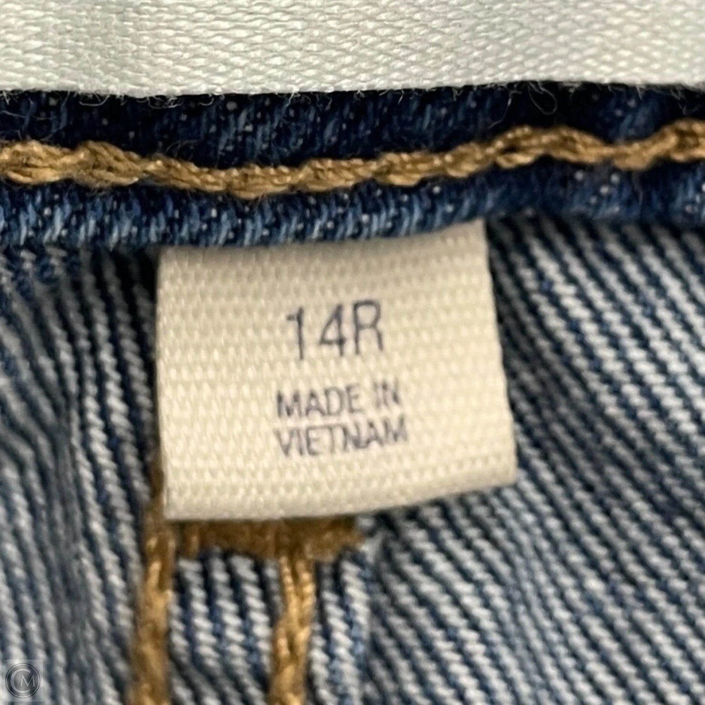 Jeans Wide Leg By Universal Thread In Blue Denim, Size: 14