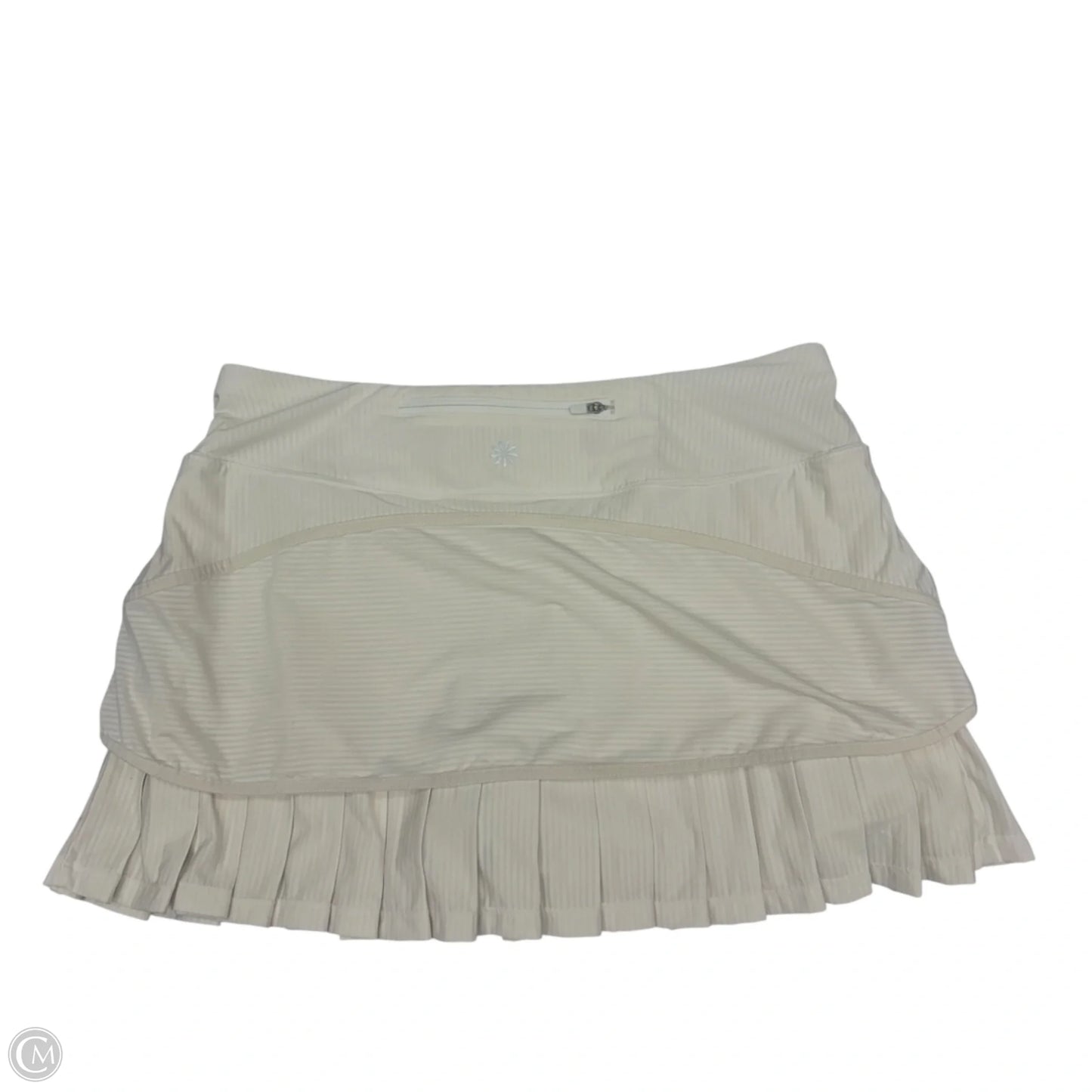 Athletic Skort By Athleta In Cream, Size: M