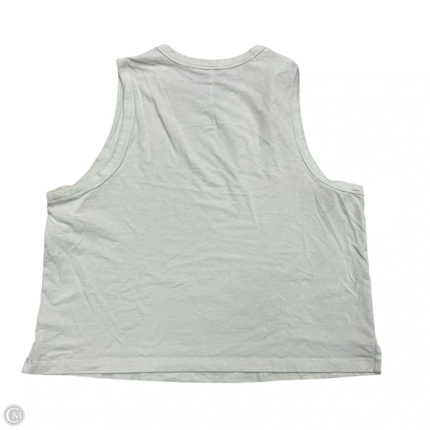 Athletic Tank Top By Lululemon In Green, Size: S