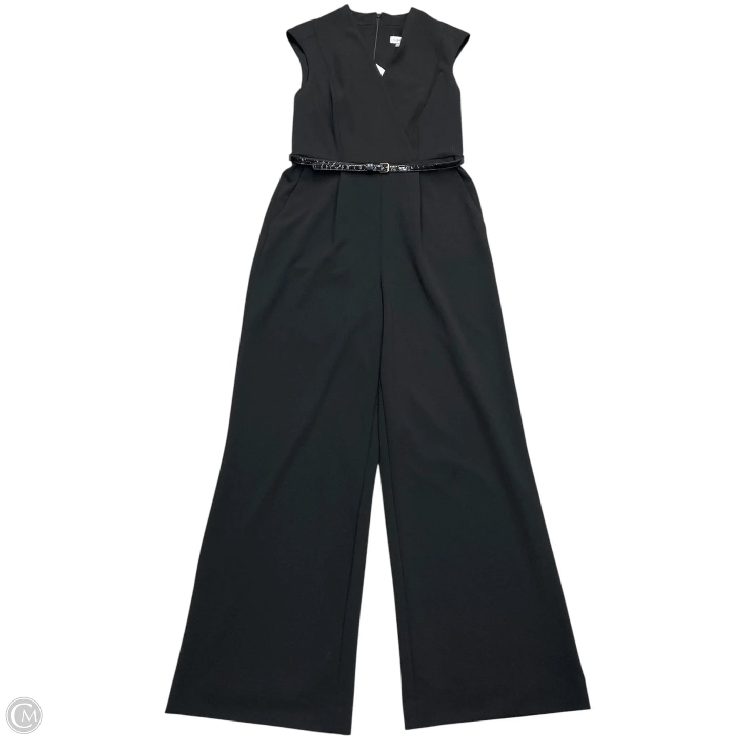Jumpsuit By Calvin Klein In Black, Size: M