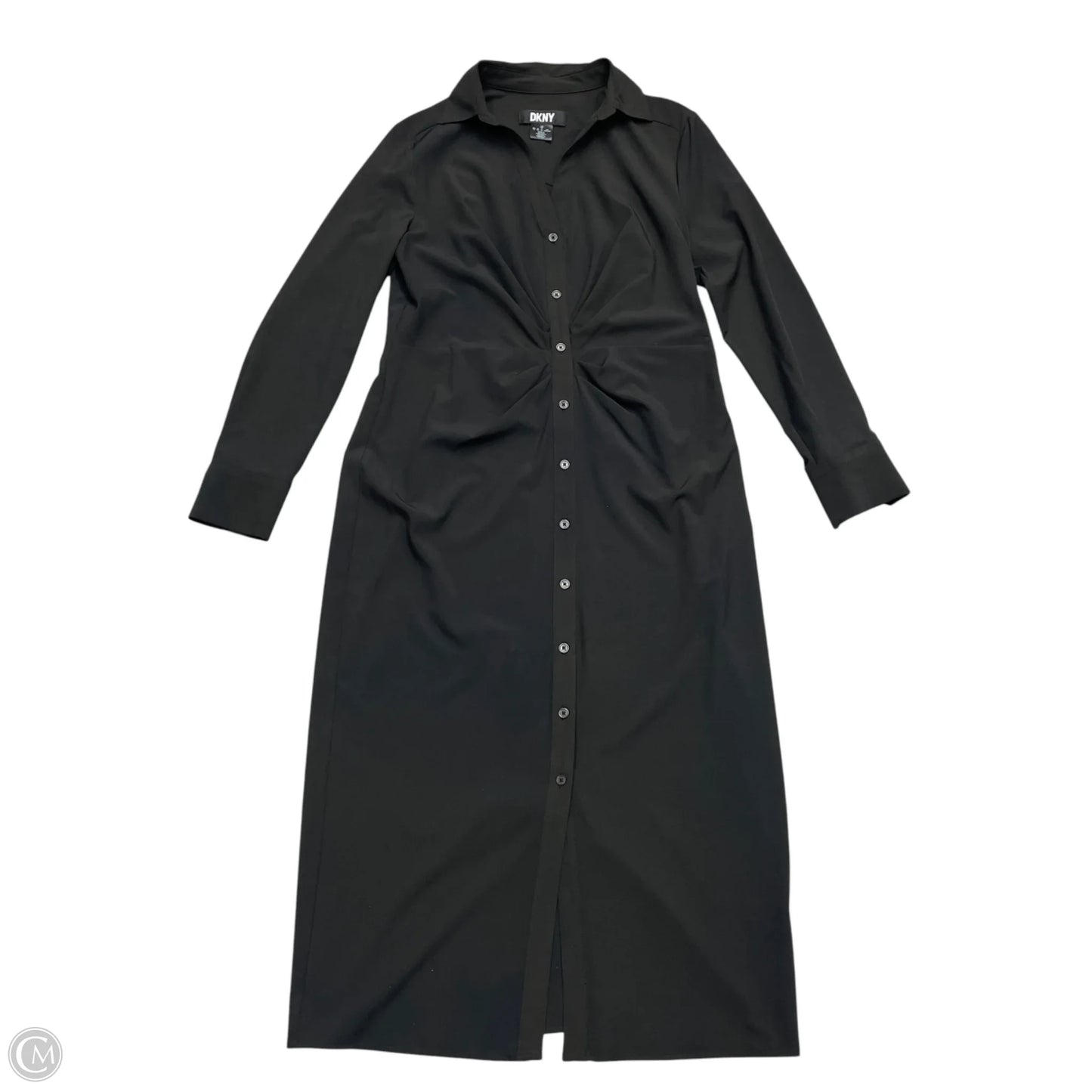Dress Party Long By Dkny In Black, Size: M