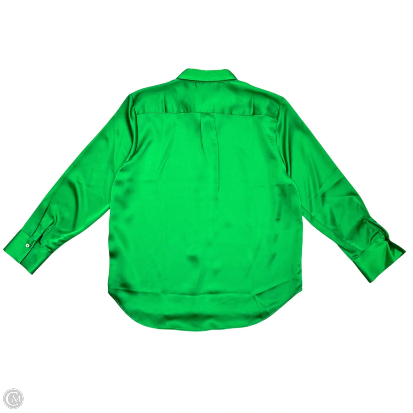 Blouse Long Sleeve By Rachel Zoe In Green, Size: Xl