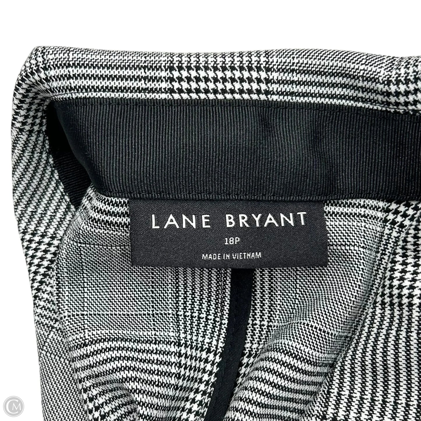 Blazer By Lane Bryant In Black & White, Size: 1Xp