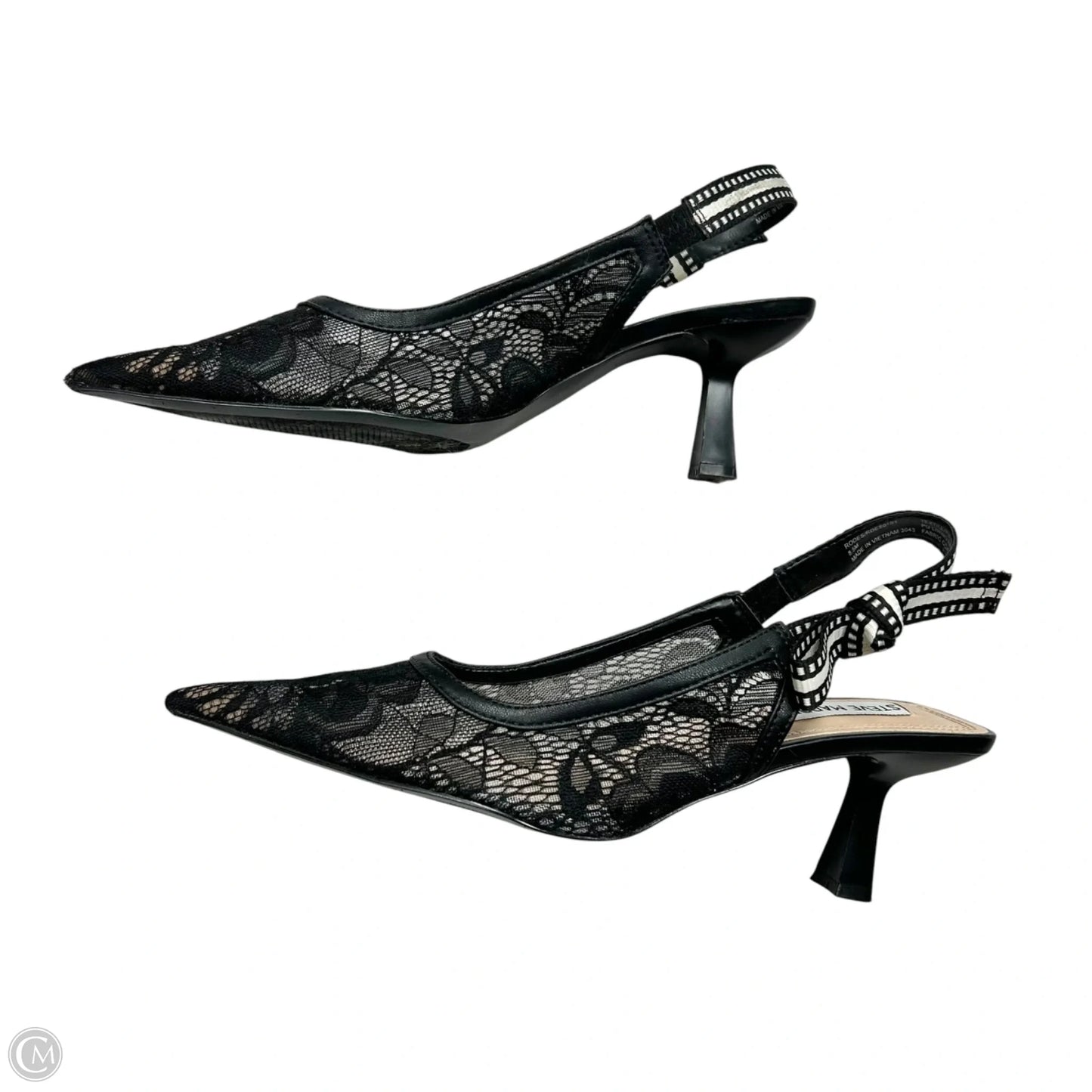 Shoes Heels Kitten By Steve Madden In Black, Size: 8.5