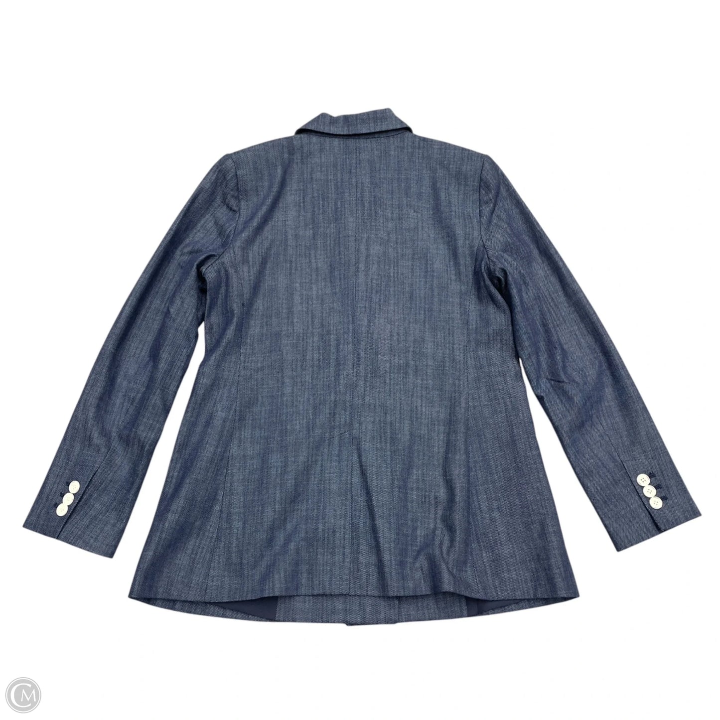 Blazer By Loft In Blue Denim, Size: M