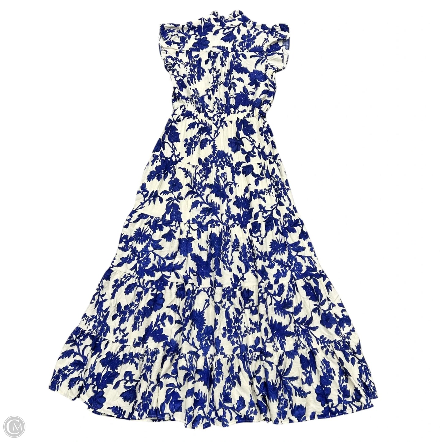 Dress Party Long By Pinch In Blue & White, Size: M